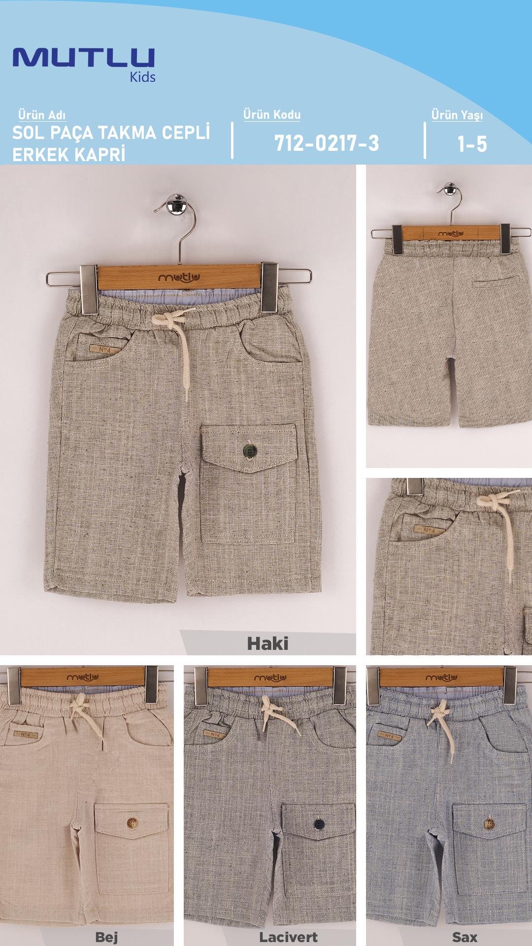 SOL PAÇA TAKMA CEPLİ ERKEK KAPRİ