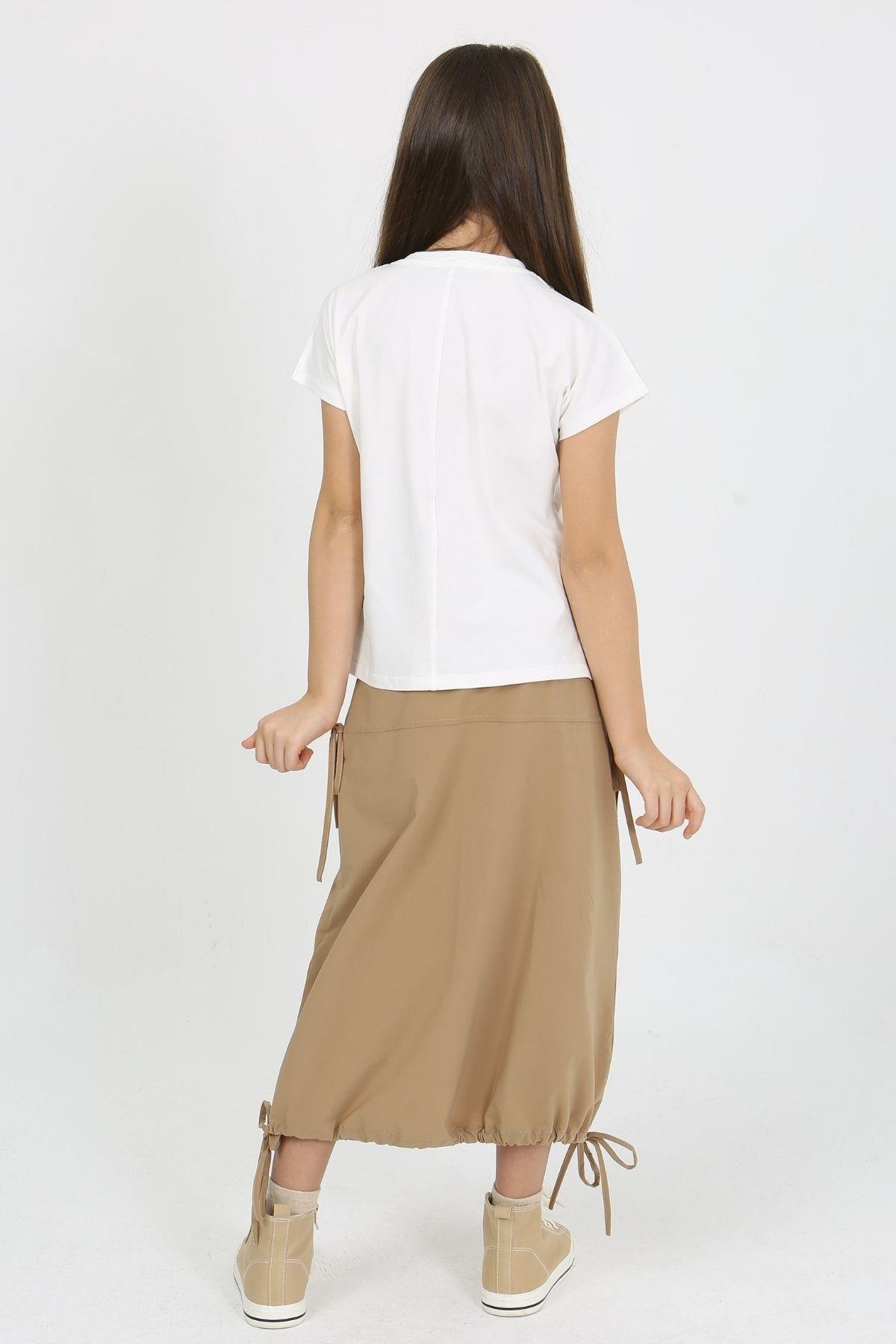 SÜS BAĞCIKLI KIZ ETEK