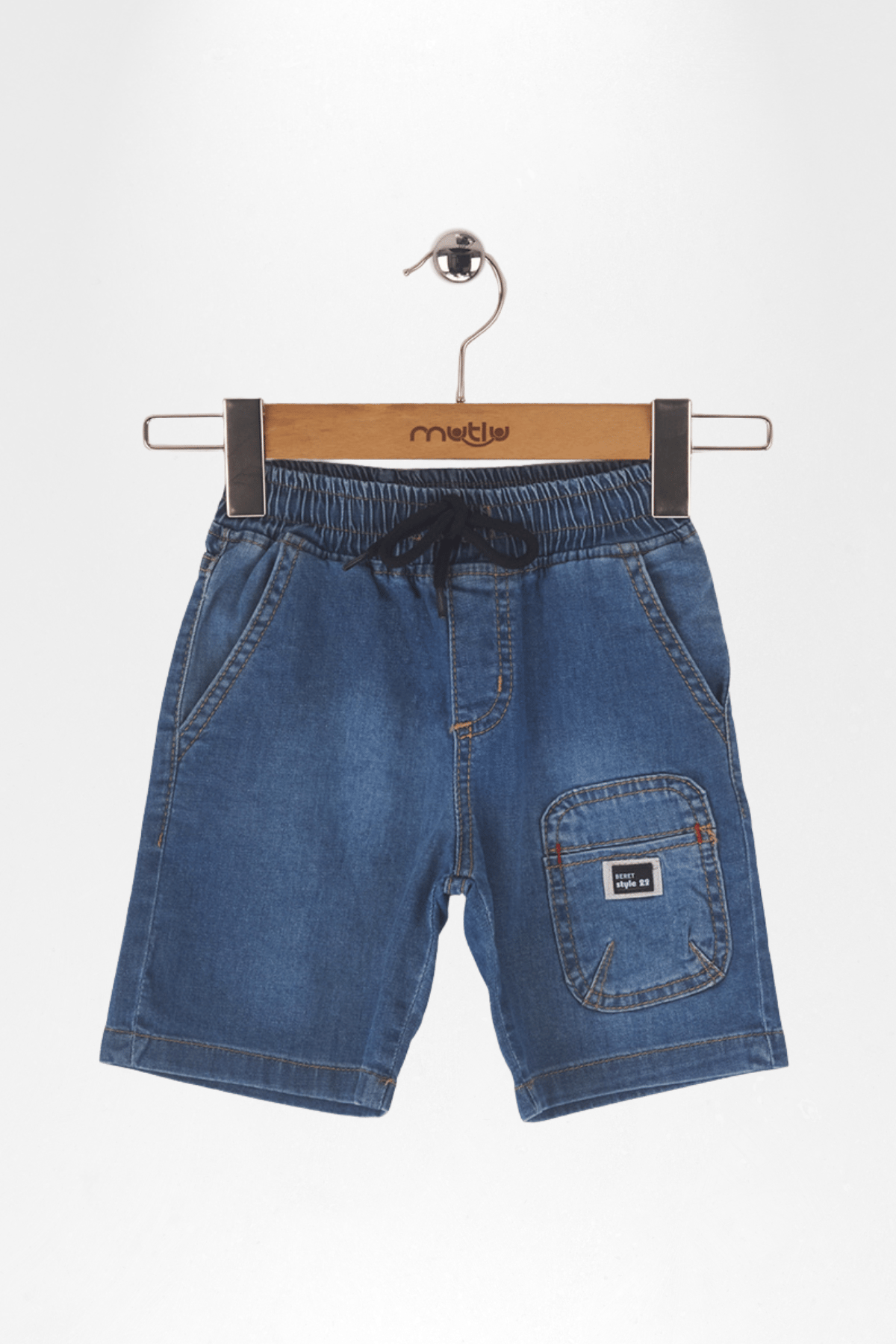 SÜS CEPLİ VE PENSLİ ERKEK KOT KAPRİ