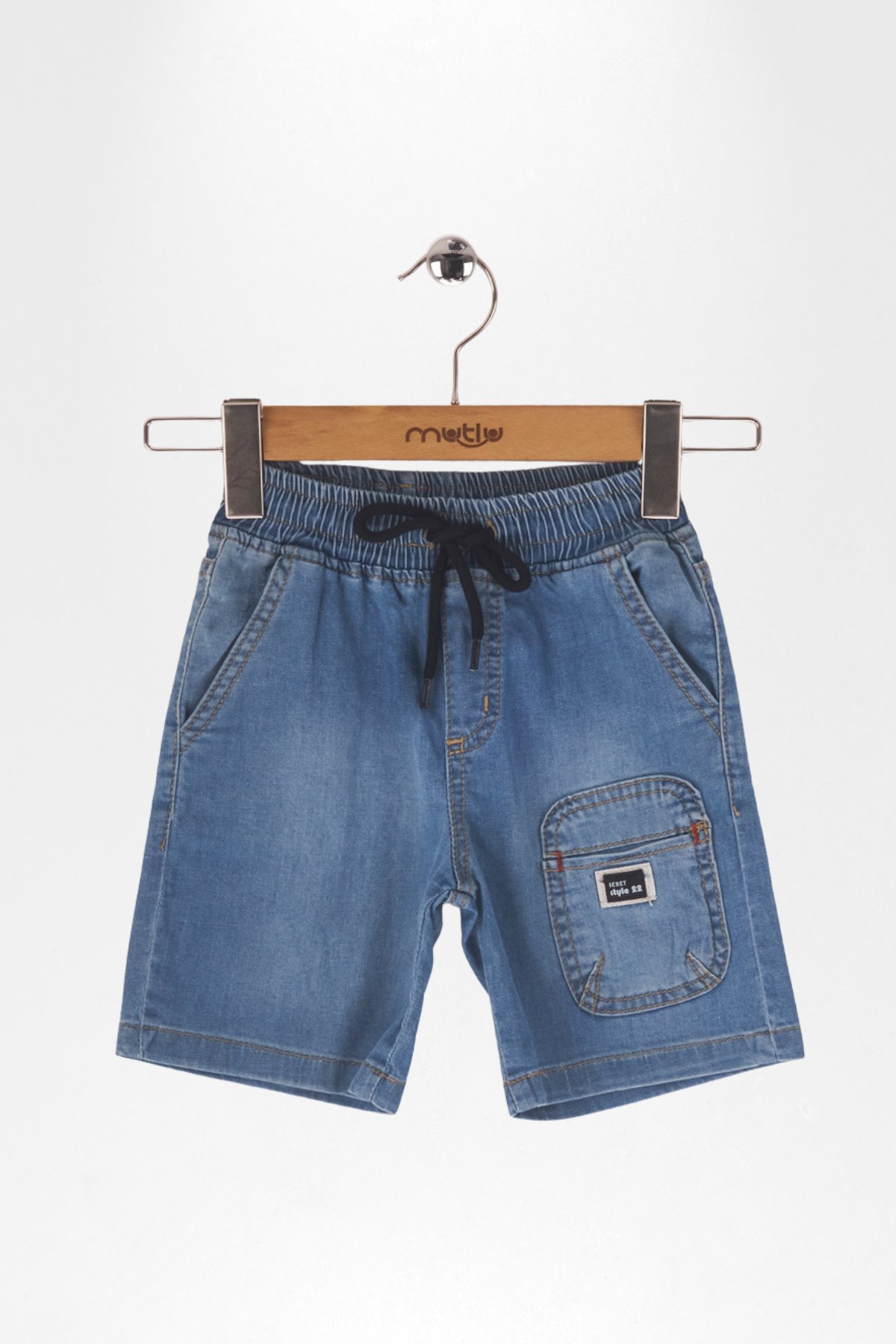 SÜS CEPLİ VE PENSLİ ERKEK KOT KAPRİ