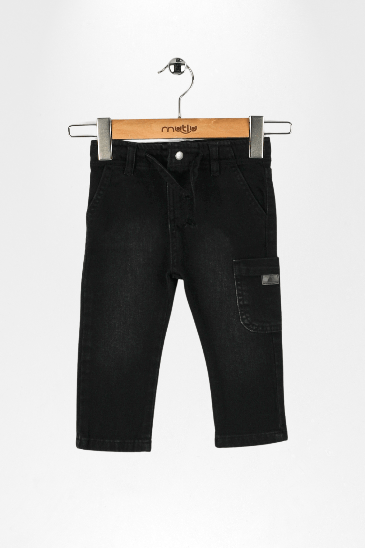 TAKMA CEPLİ ERKEK DENİM PANTOLON