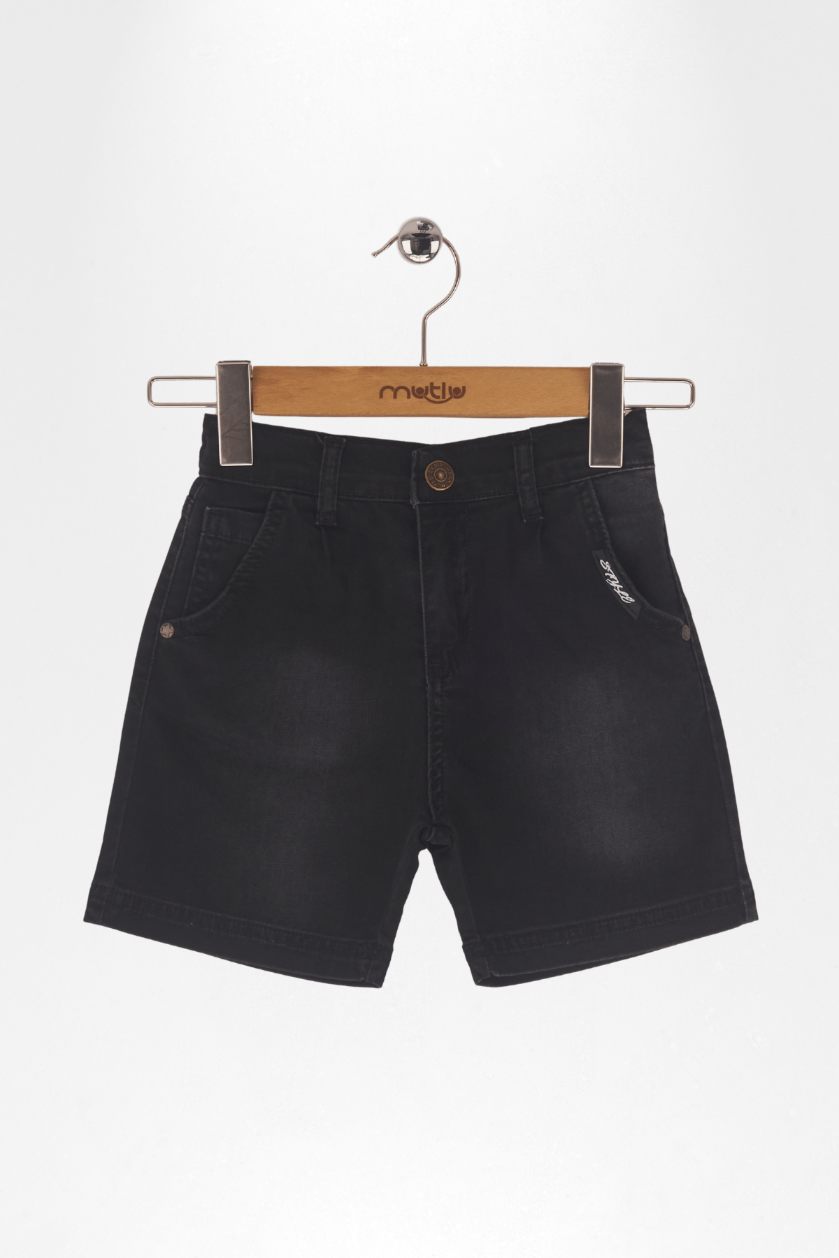 TEK PİLELİ ERKEK KOT ŞORT