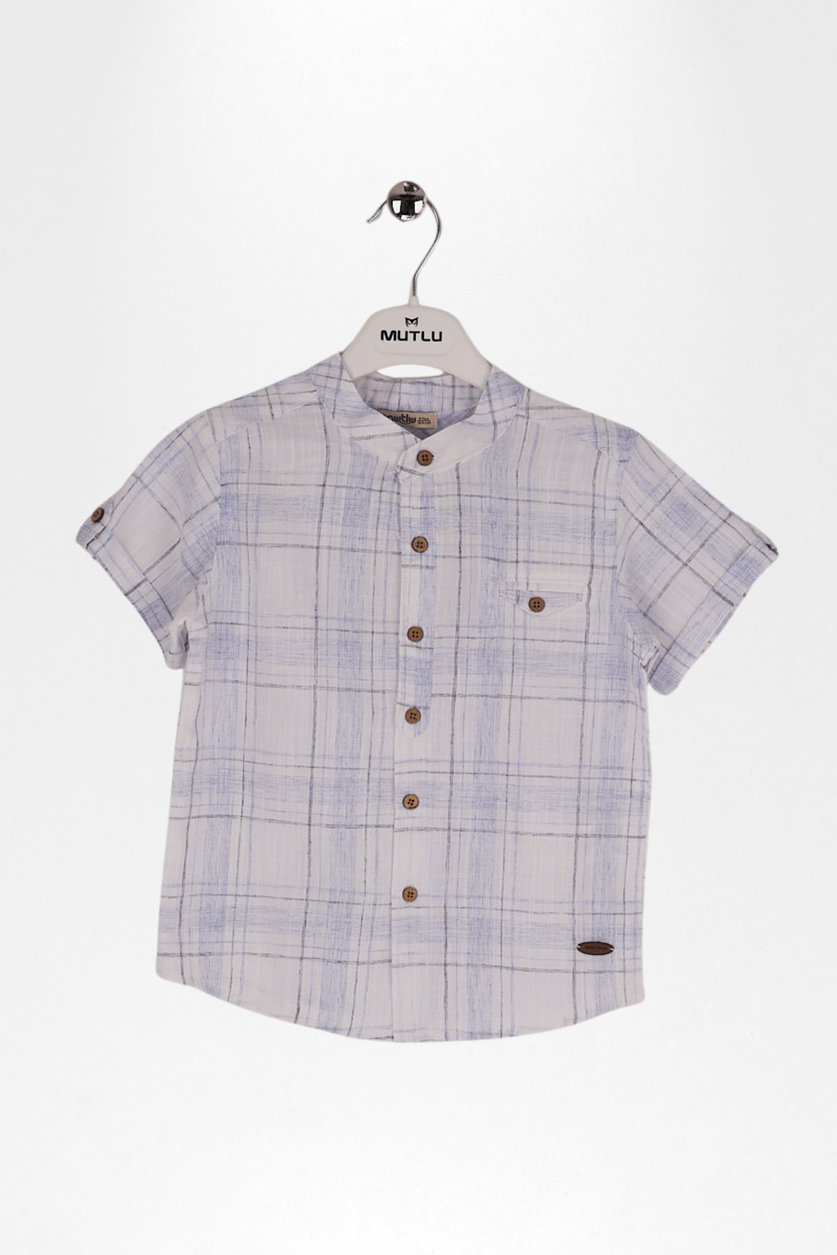 ÜÇGEN CEP KAPAKLI ERKEK GÖMLEK