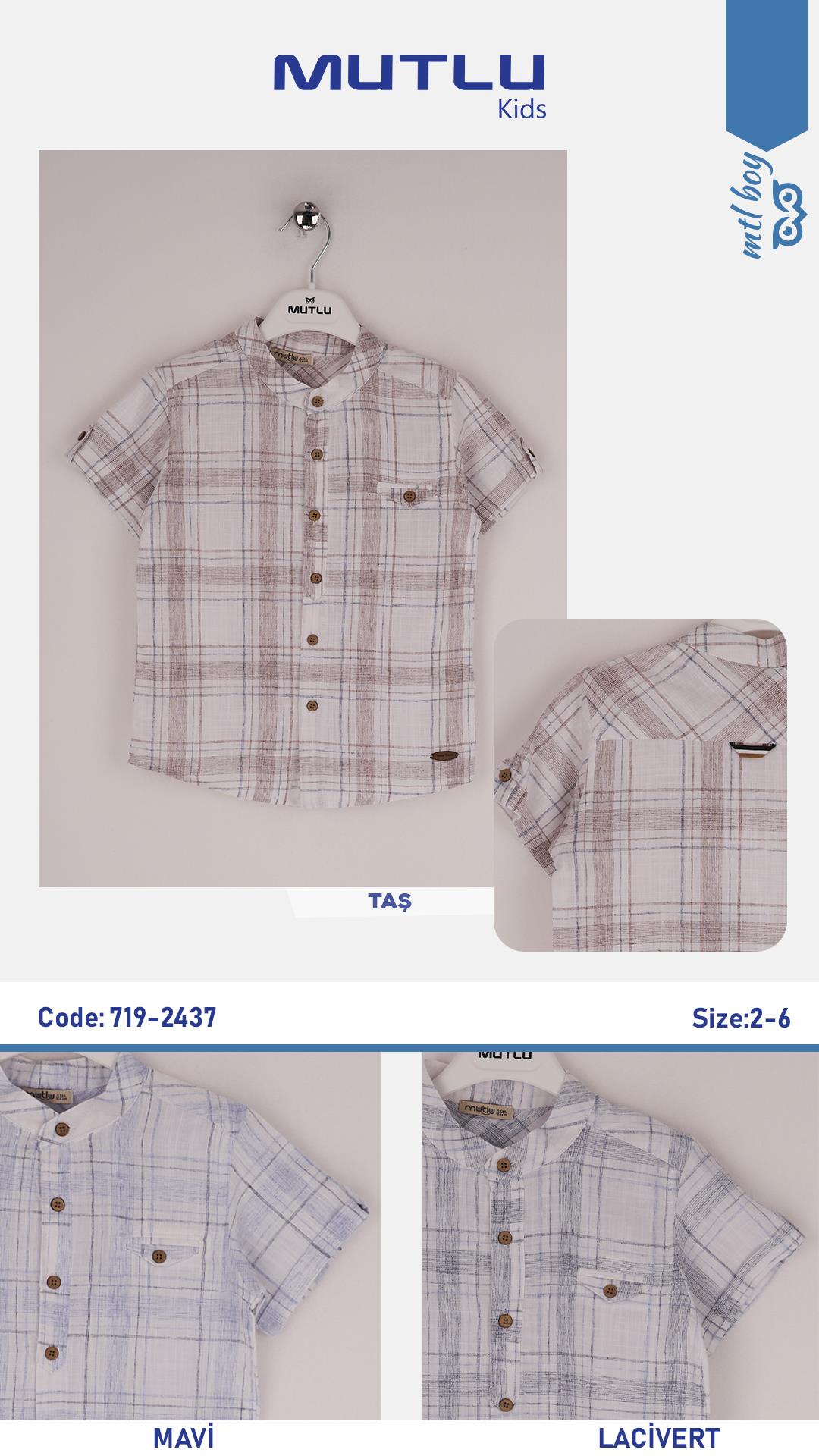 ÜÇGEN CEP KAPAKLI ERKEK GÖMLEK