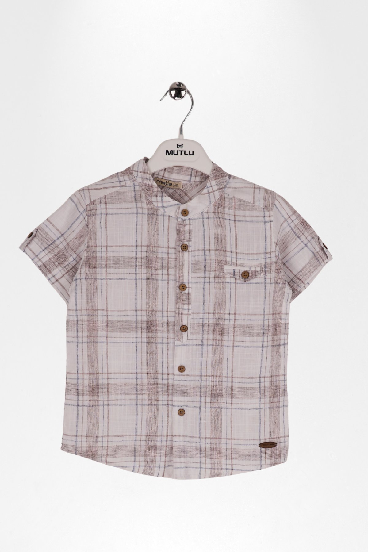 ÜÇGEN CEP KAPAKLI ERKEK GÖMLEK