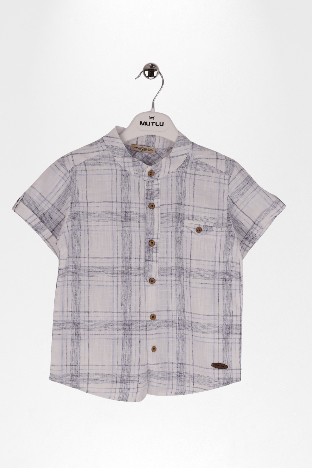 ÜÇGEN CEP KAPAKLI ERKEK GÖMLEK