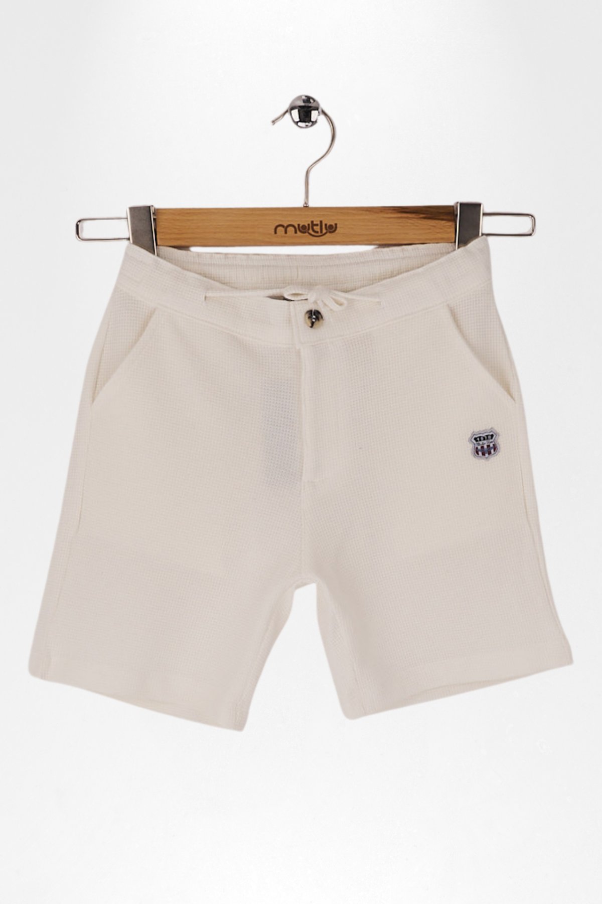 URT BEL LASTİKLİ WAFFLE ERKEK BERMUDA