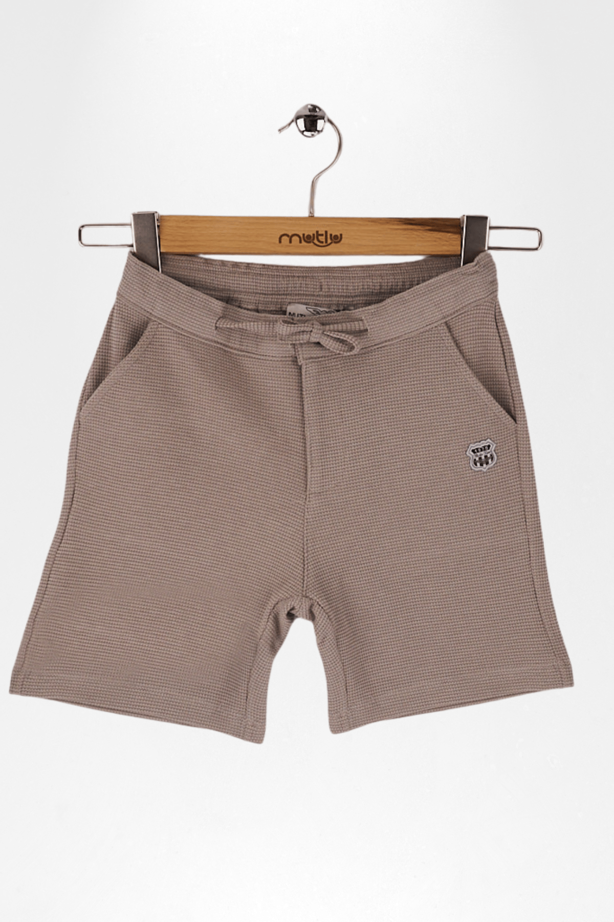 URT BEL LASTİKLİ WAFFLE ERKEK BERMUDA