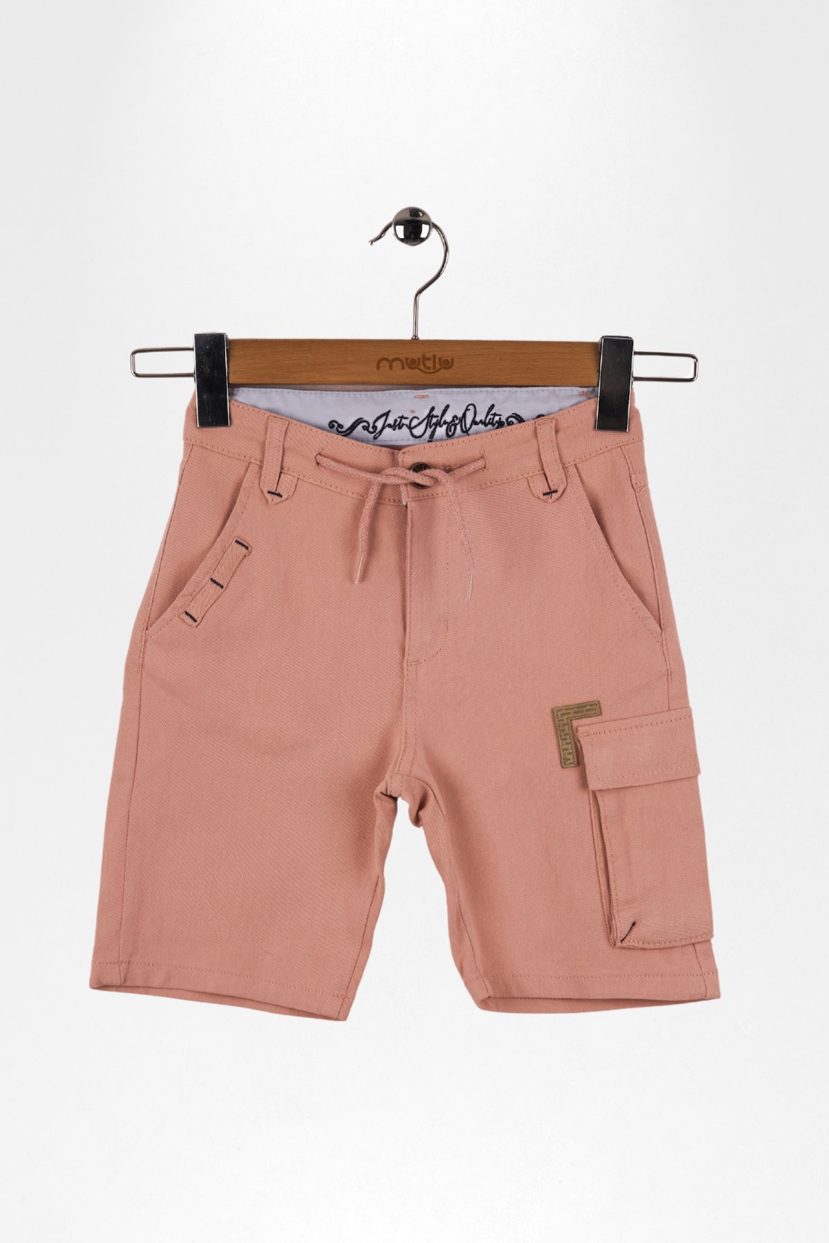 URT YAN CEP SÜS KÖPRÜ DETAYLI ERKEK KAPRİ