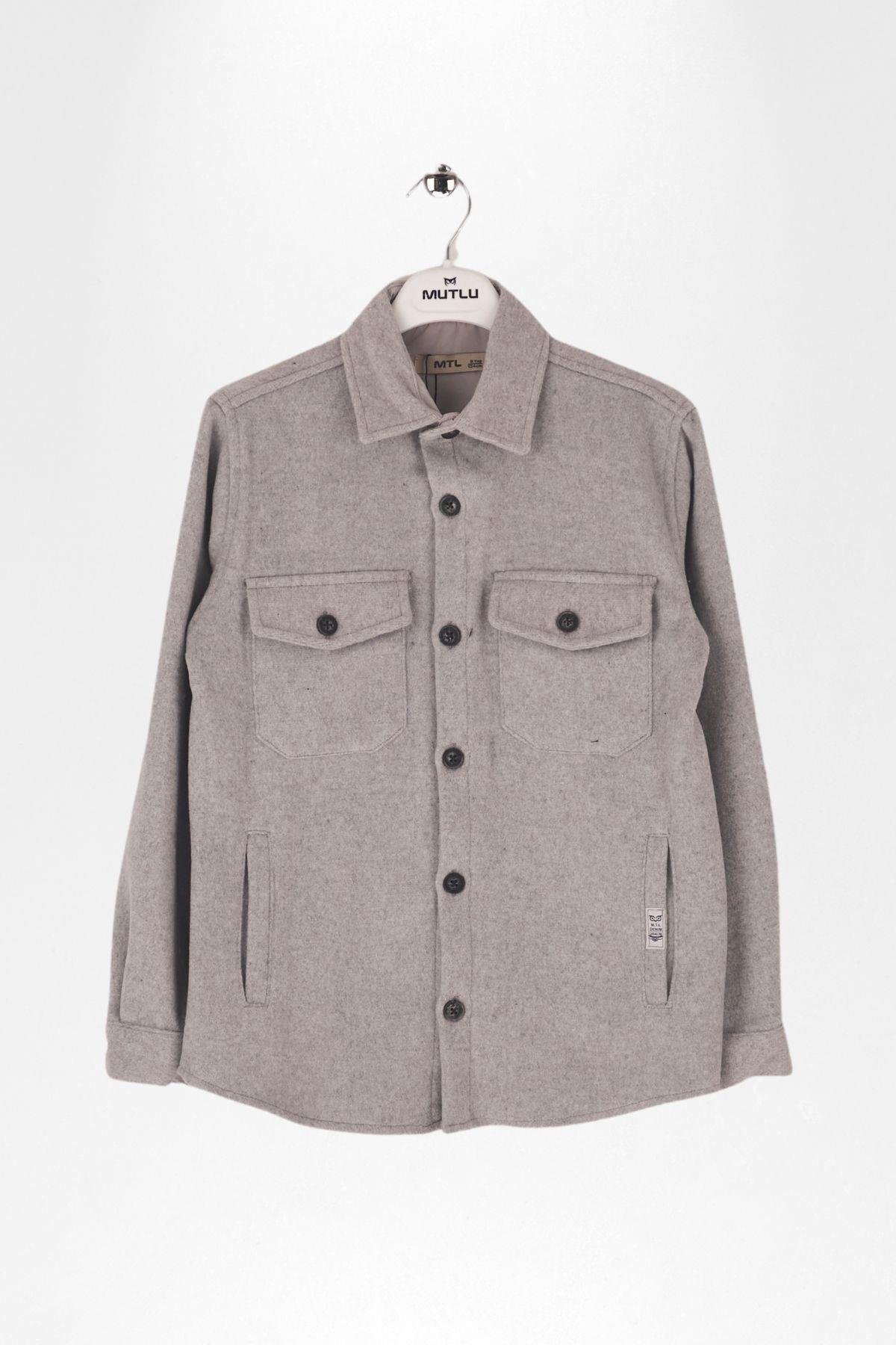 YAN CEPLİ ODUNCU ERKEK GÖMLEK