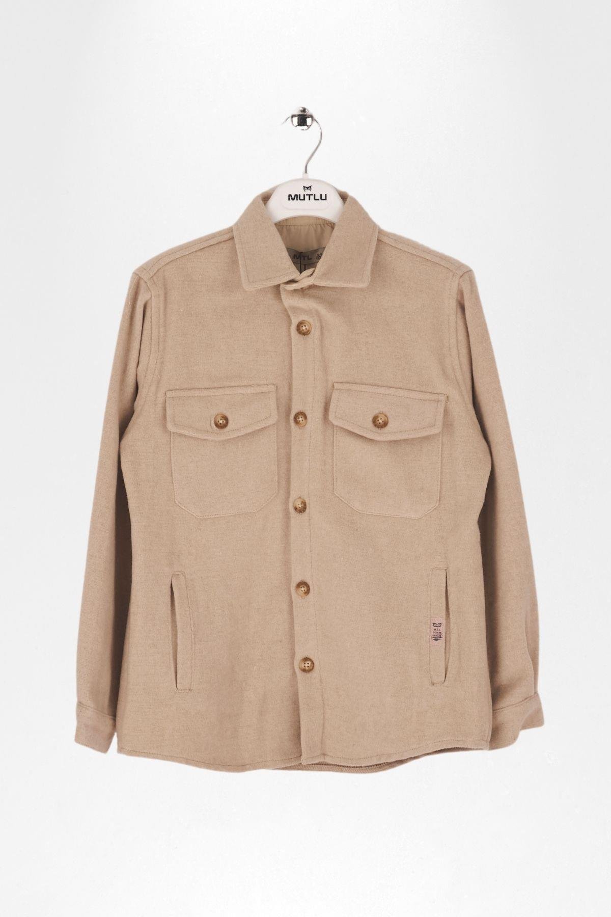 YAN CEPLİ ODUNCU ERKEK GÖMLEK