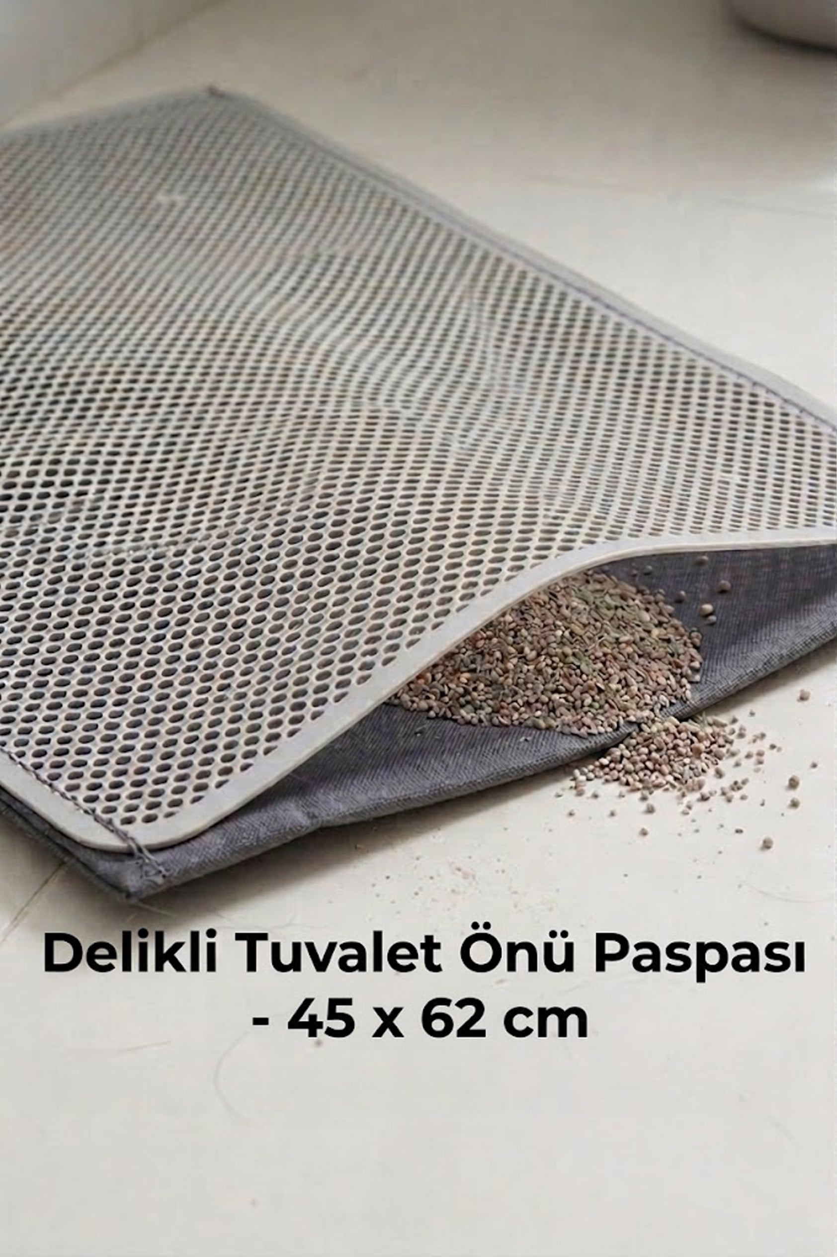  Elekli Kedi Tuvaleti Önü Paspası