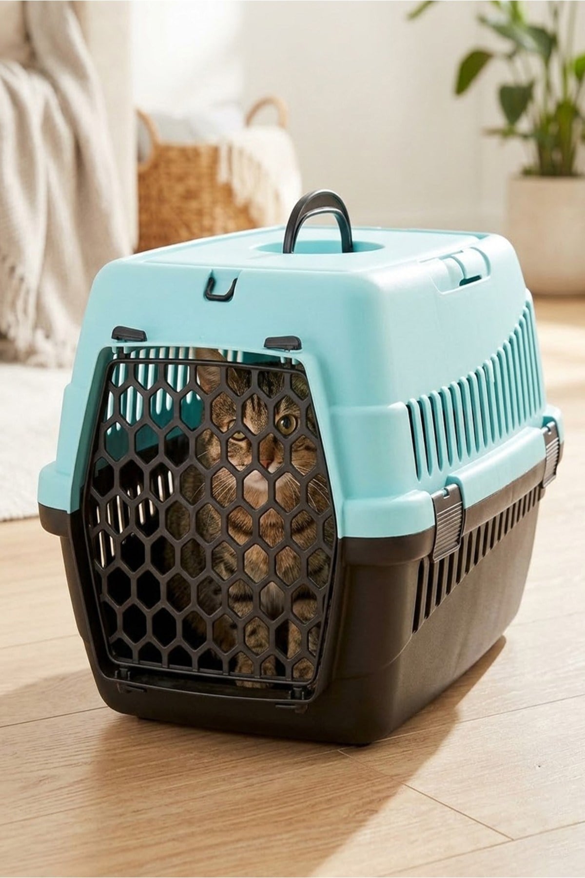 Askılı Kedi Köpek (Evcil Hayvan) Taşıma Çantası Küçük Boy