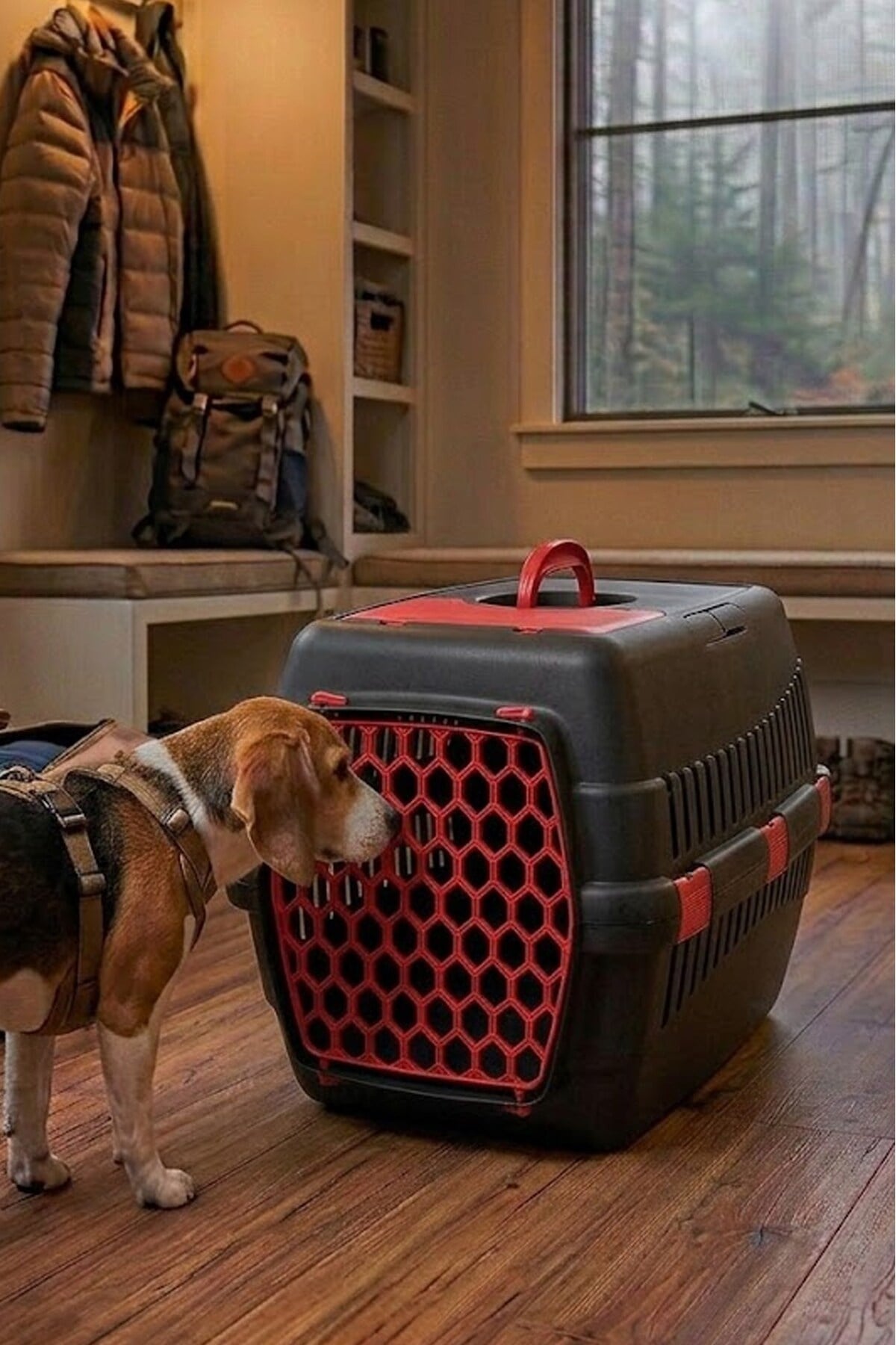 Kedi Köpek (Evcil Hayvan) Taşıma Çantası Büyük Boy XL