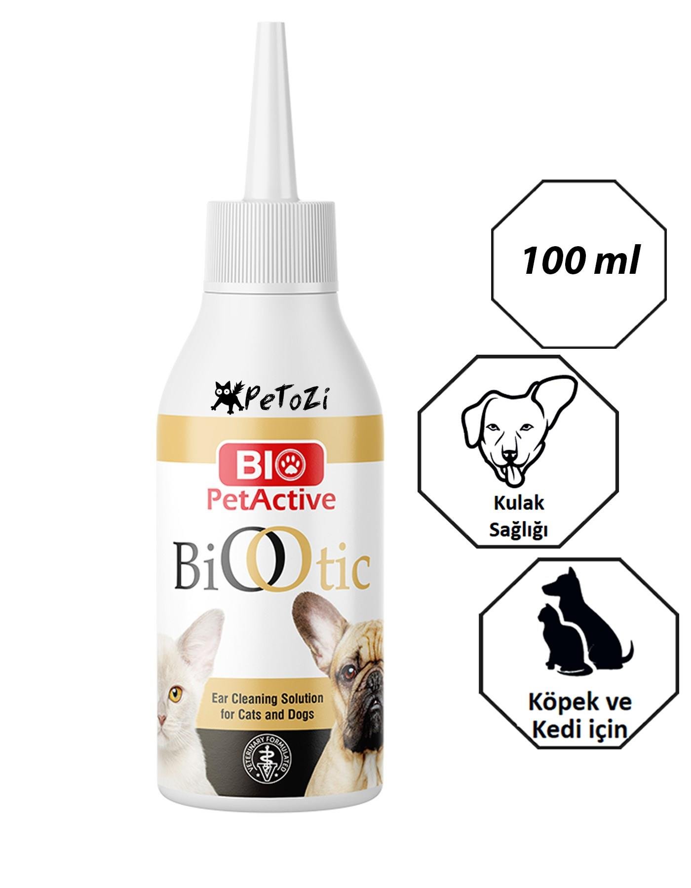 Kedi ve Köpekler için Kulak Temizleme Solüsyonu 100 ML