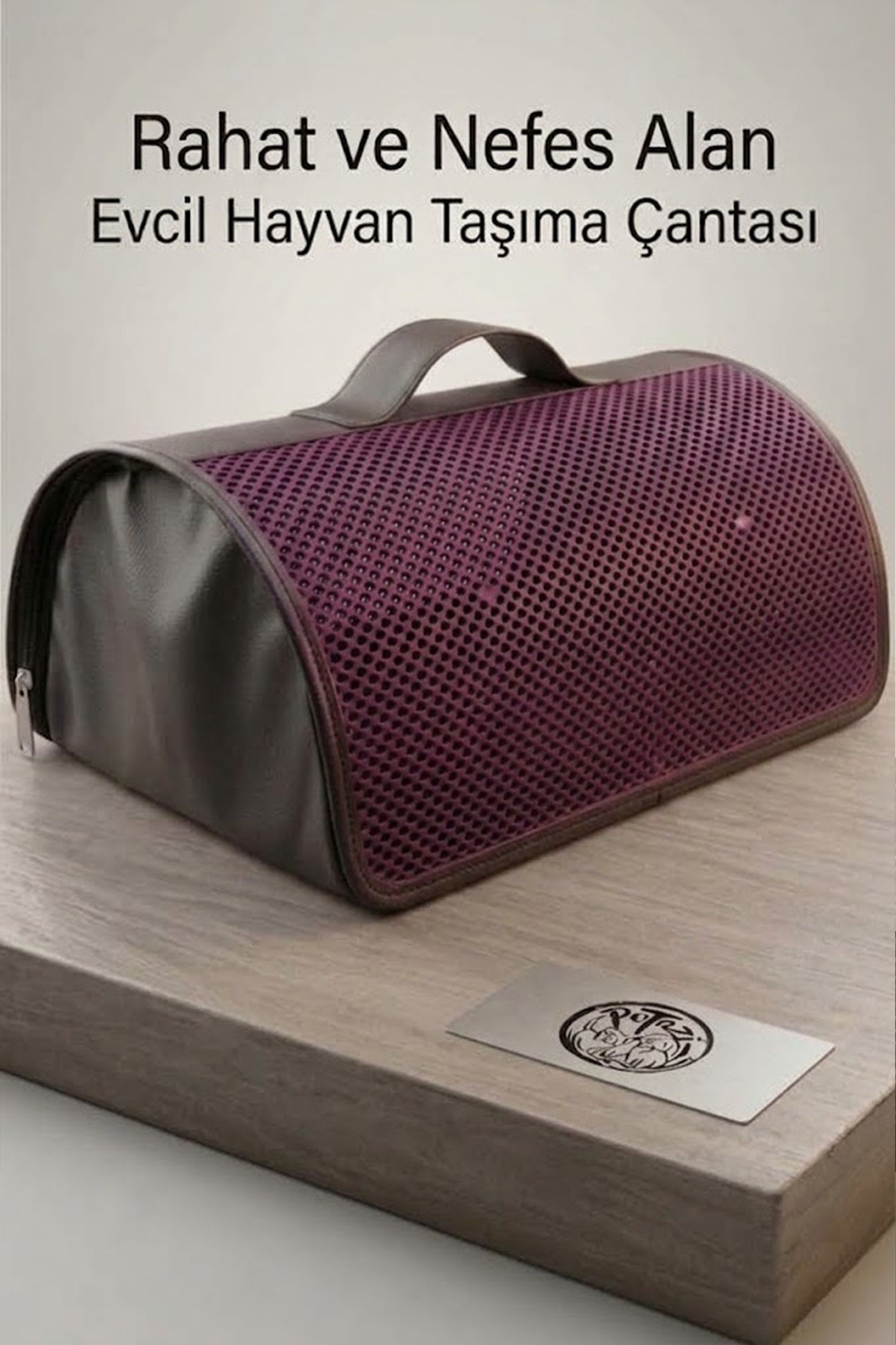 Uçak Onaylı Kedi Köpek Taşıma Çantası | Kabin Boy Evcil Hayvan Seyehat Çantası (40x30x23 cm) 