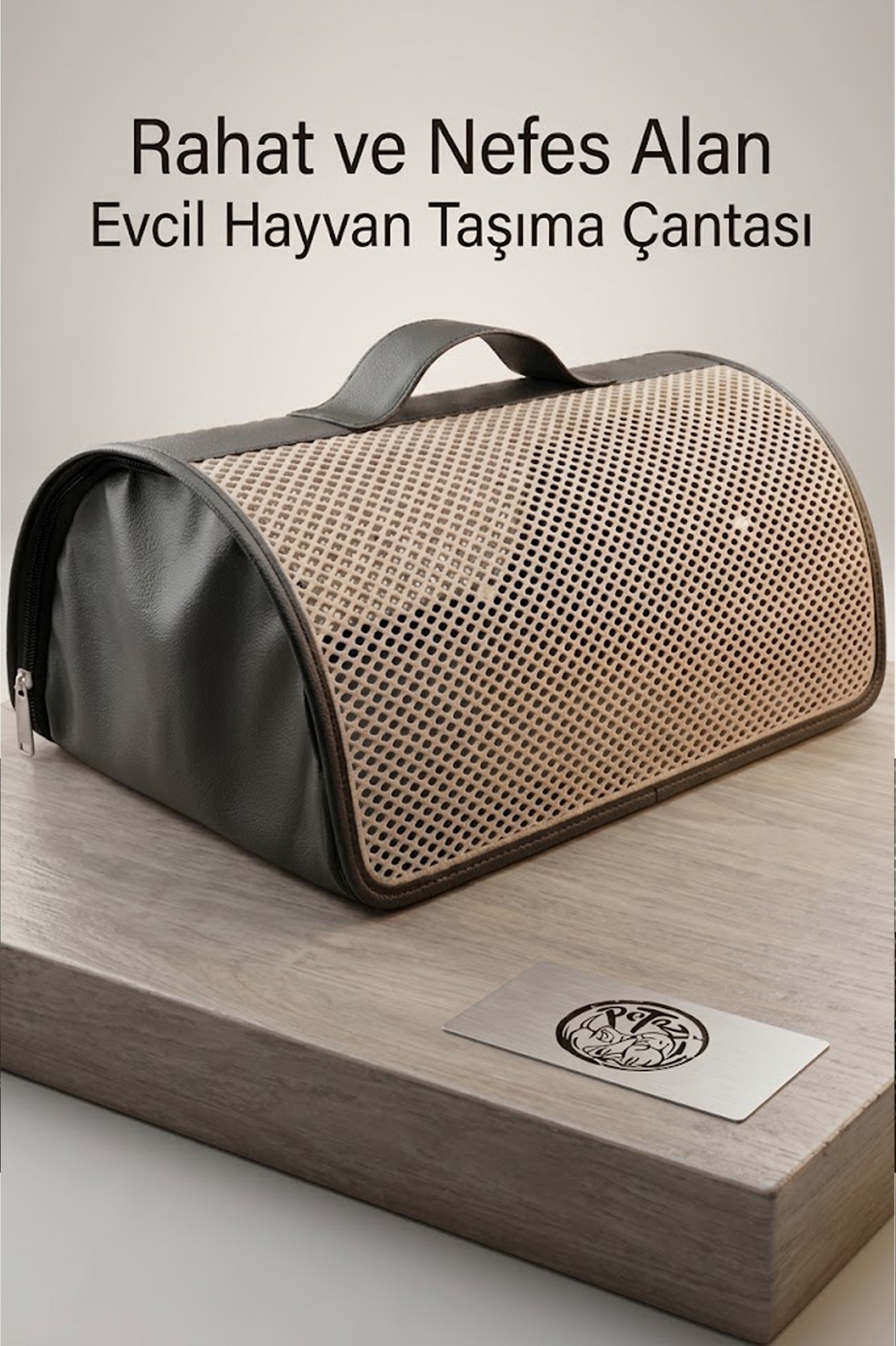 Uçak Onaylı Kedi Köpek Taşıma Çantası | Kabin Boy Evcil Hayvan Seyehat Çantası (40x30x23 cm) 
