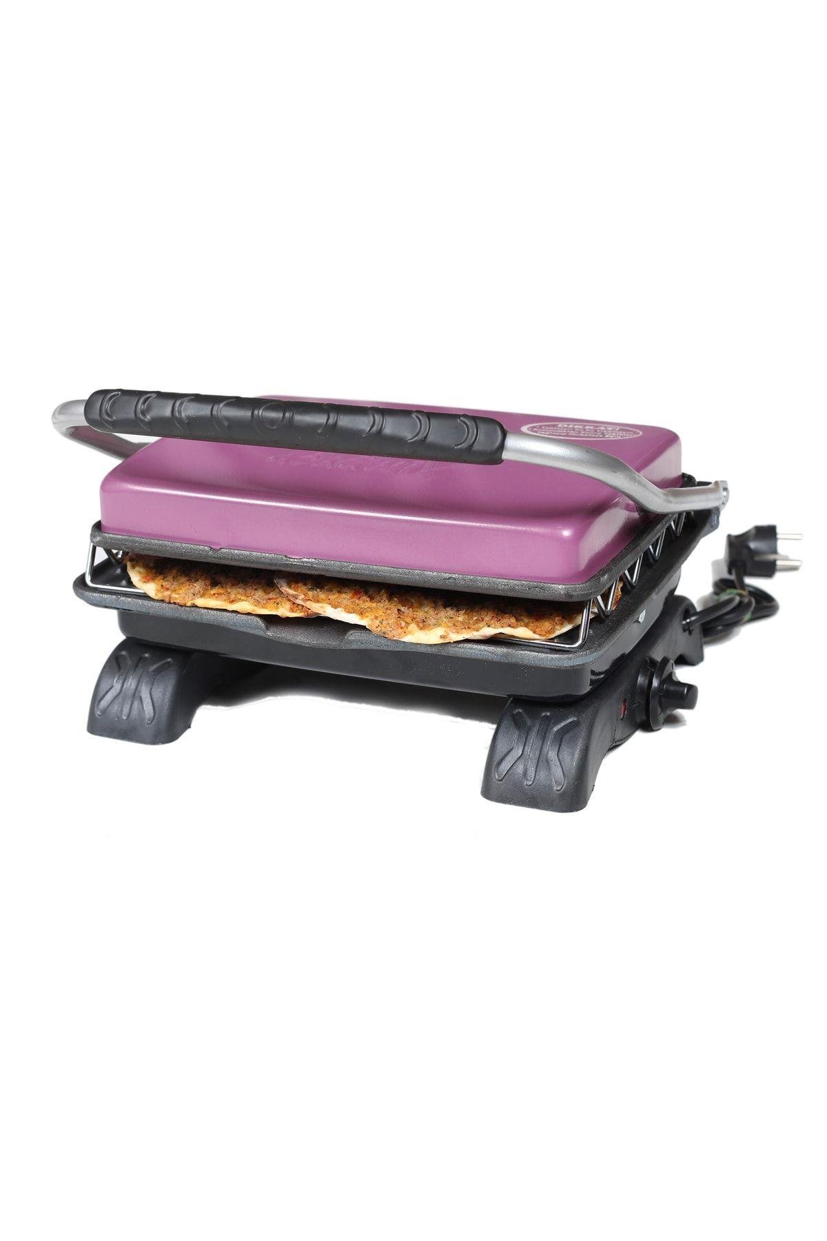 Plus Organik Demir Döküm Izgara & Tost Makinası Rosegold Izgara Aparatlı&fırçalı