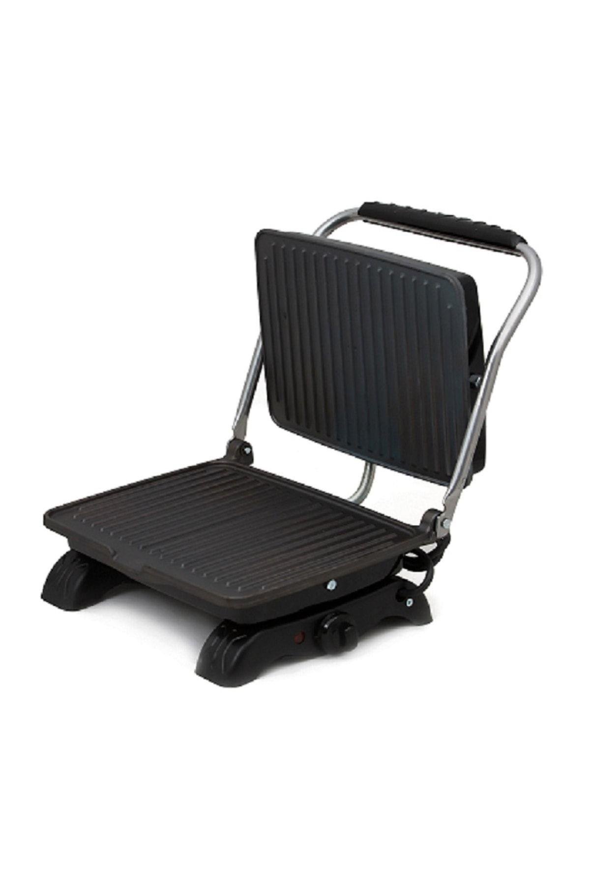 Siyah  Döküm Organik Tost Makinesi 1800w Ev Tipi
