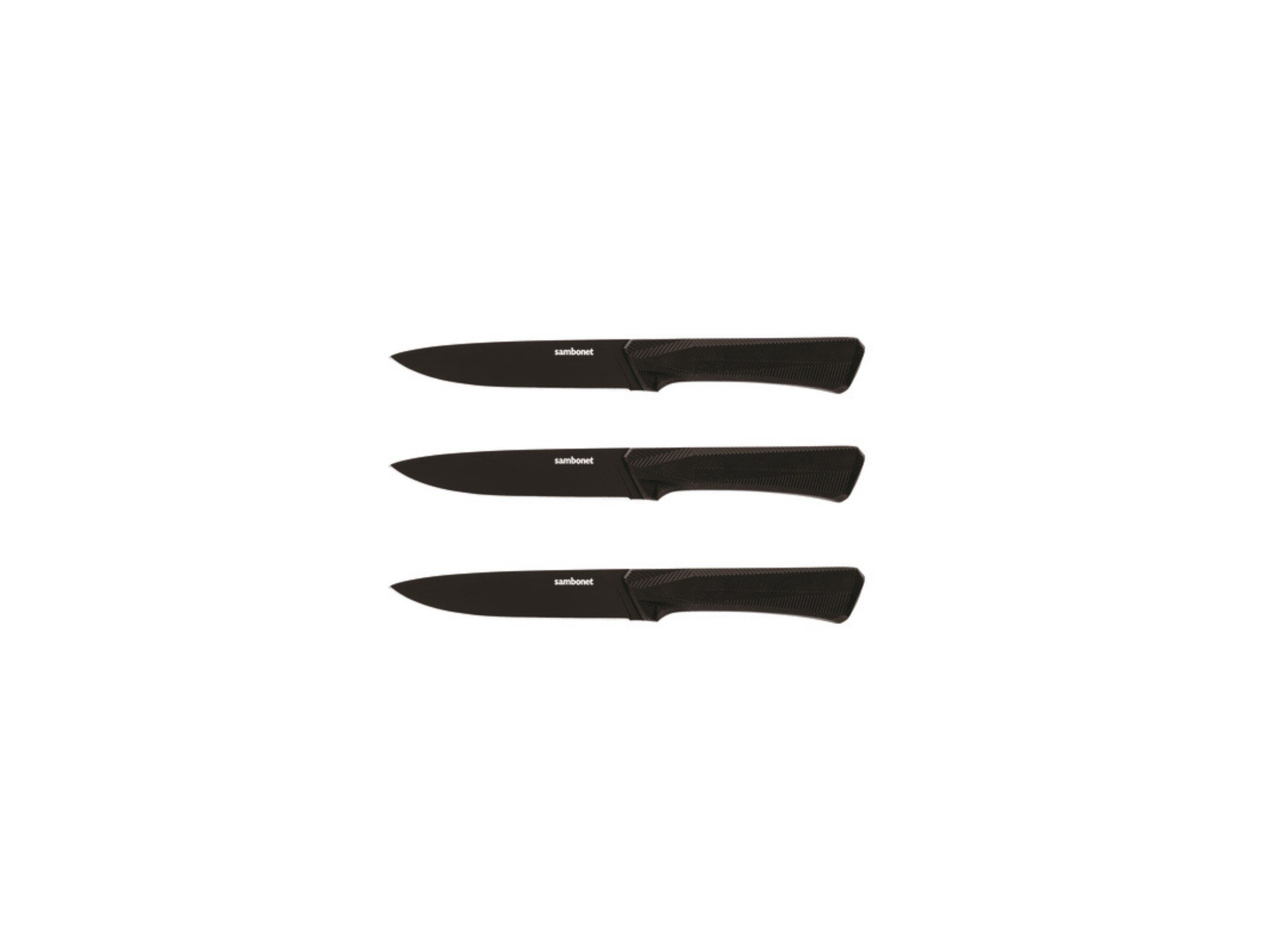3 Parça Biftek Bıçağı Black Edge