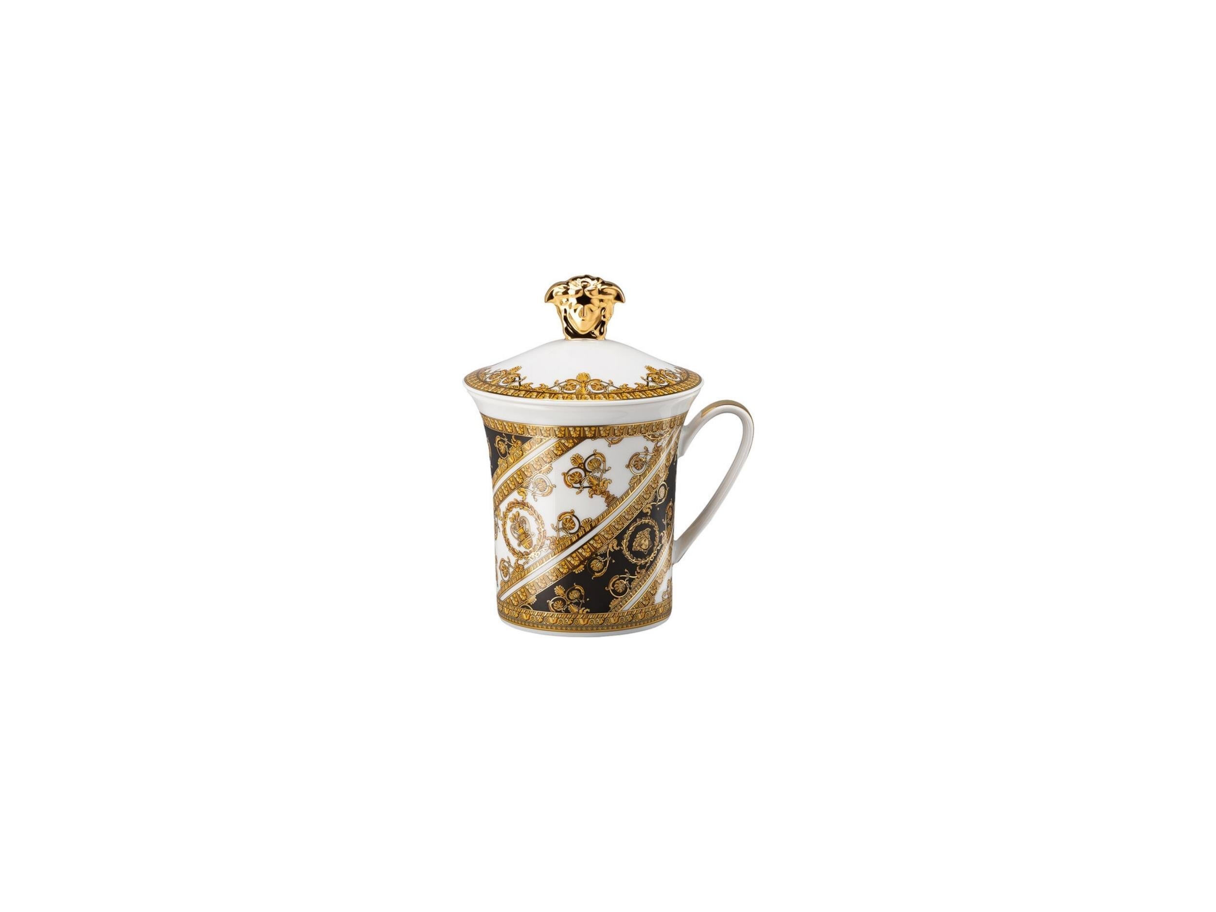 30. Yıl Kapaklı Kahve Kupa Baroque