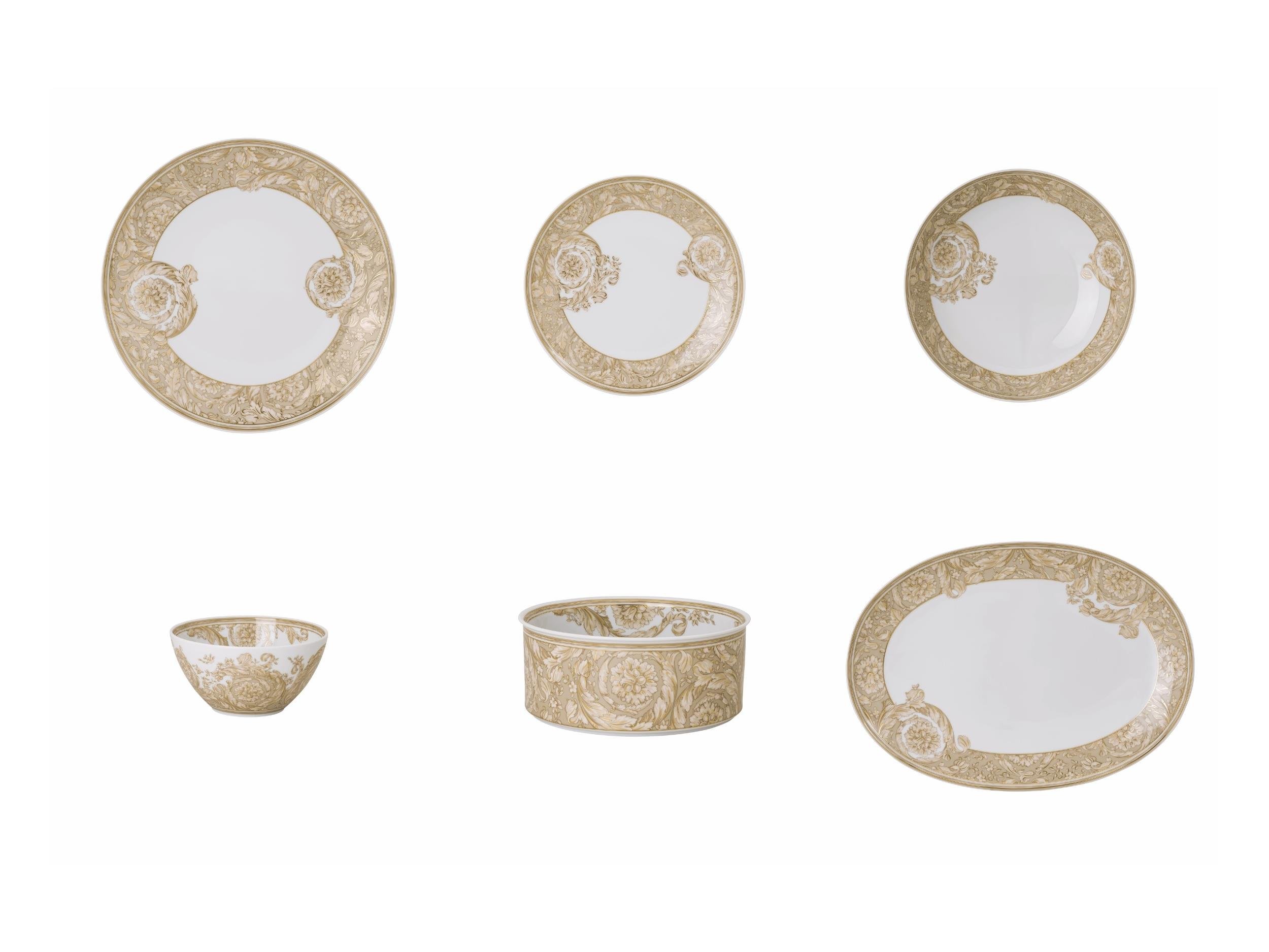 Barocco Beige 51 Parça