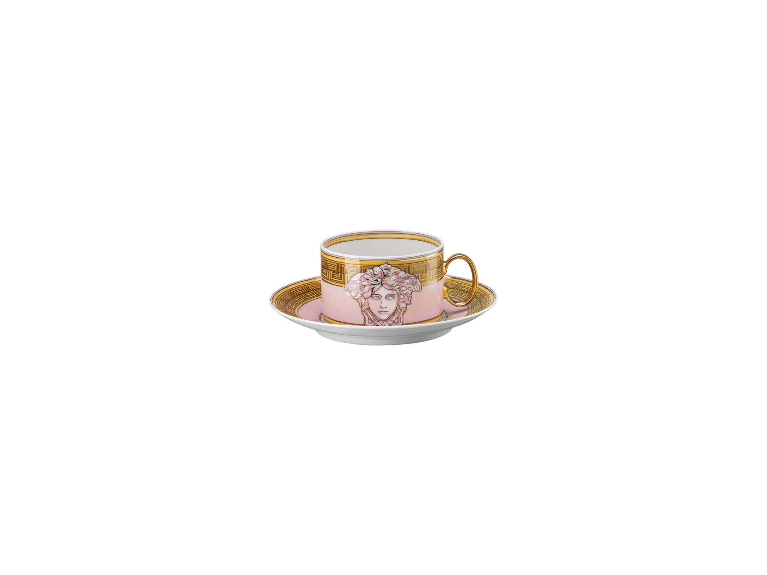Çay Fincan-Tabak Medusa Amplified Pink Coin