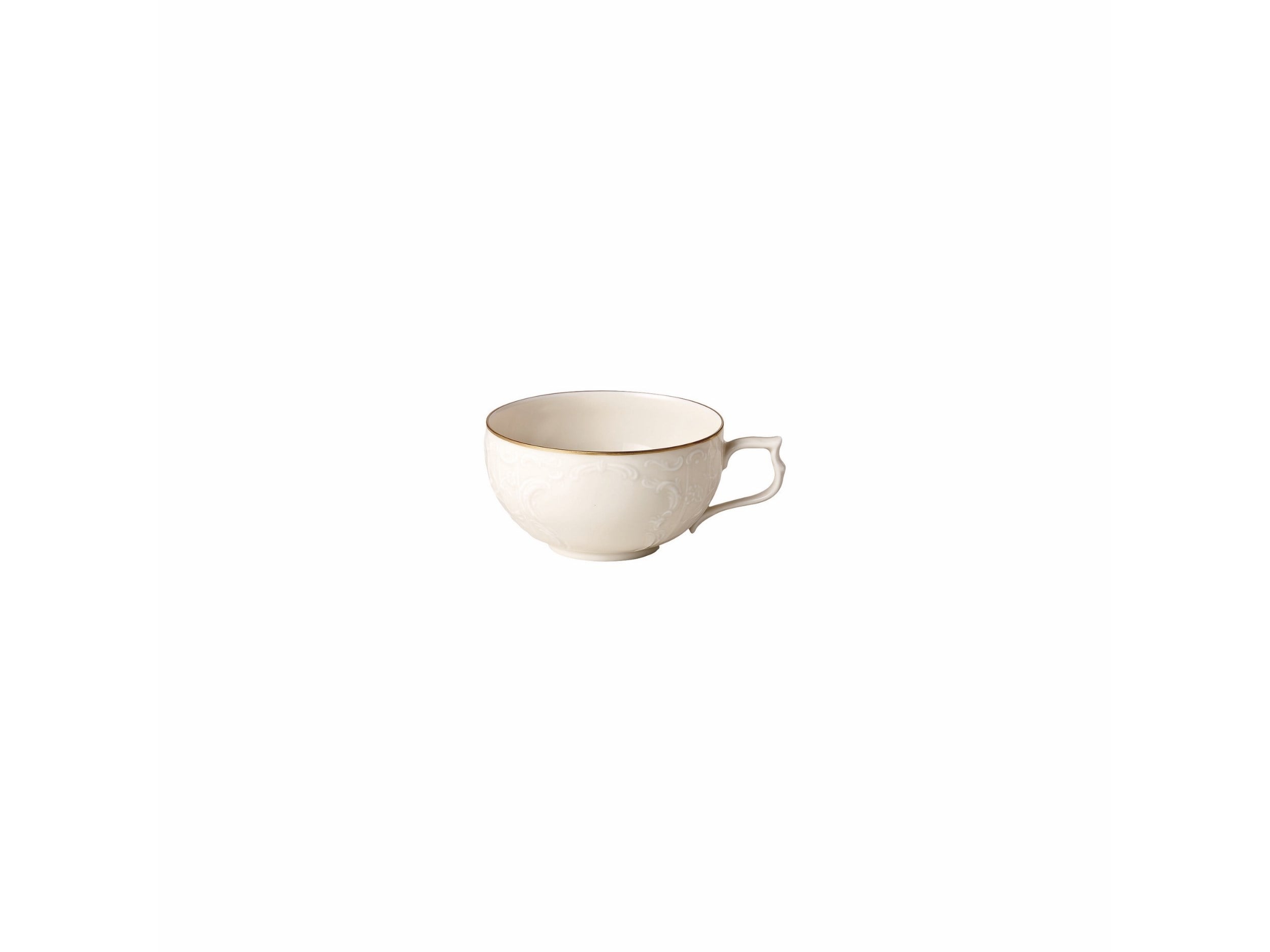 Çay Fincan-Tabak Sanssouci Elfenbein Gold