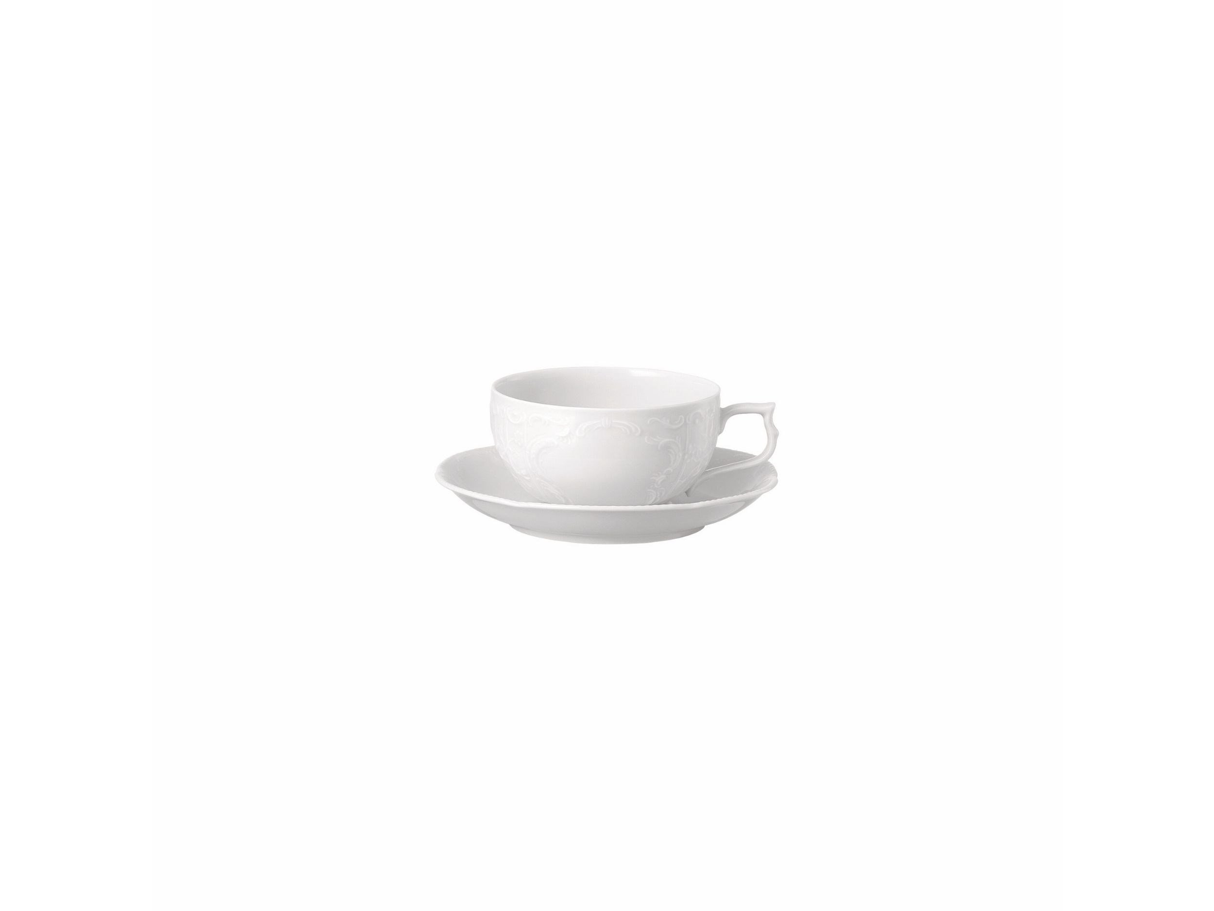 Çay Fincan-Tabak Sanssouci Weiss