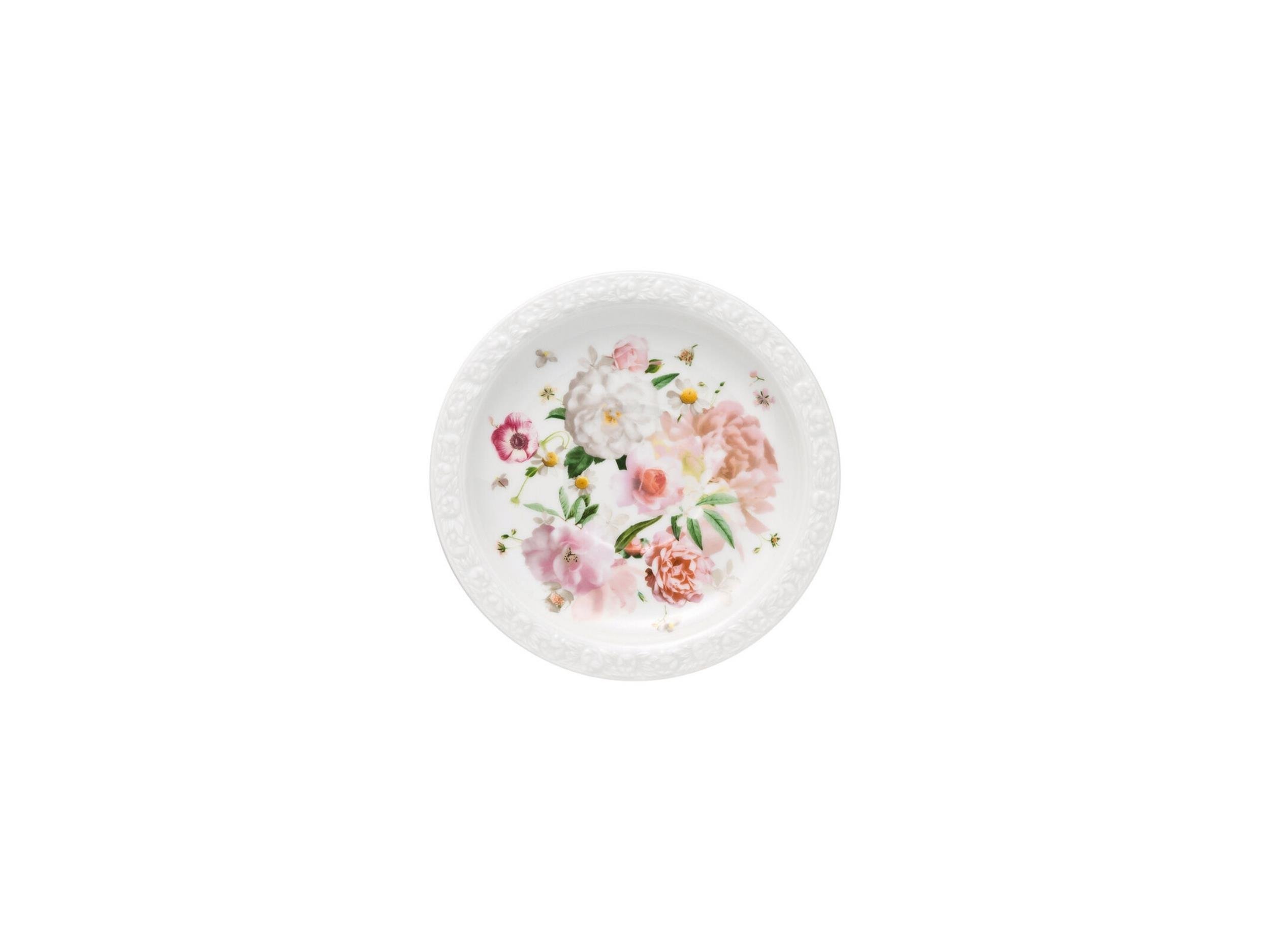 Çay Tabağı Maria Pink Rose