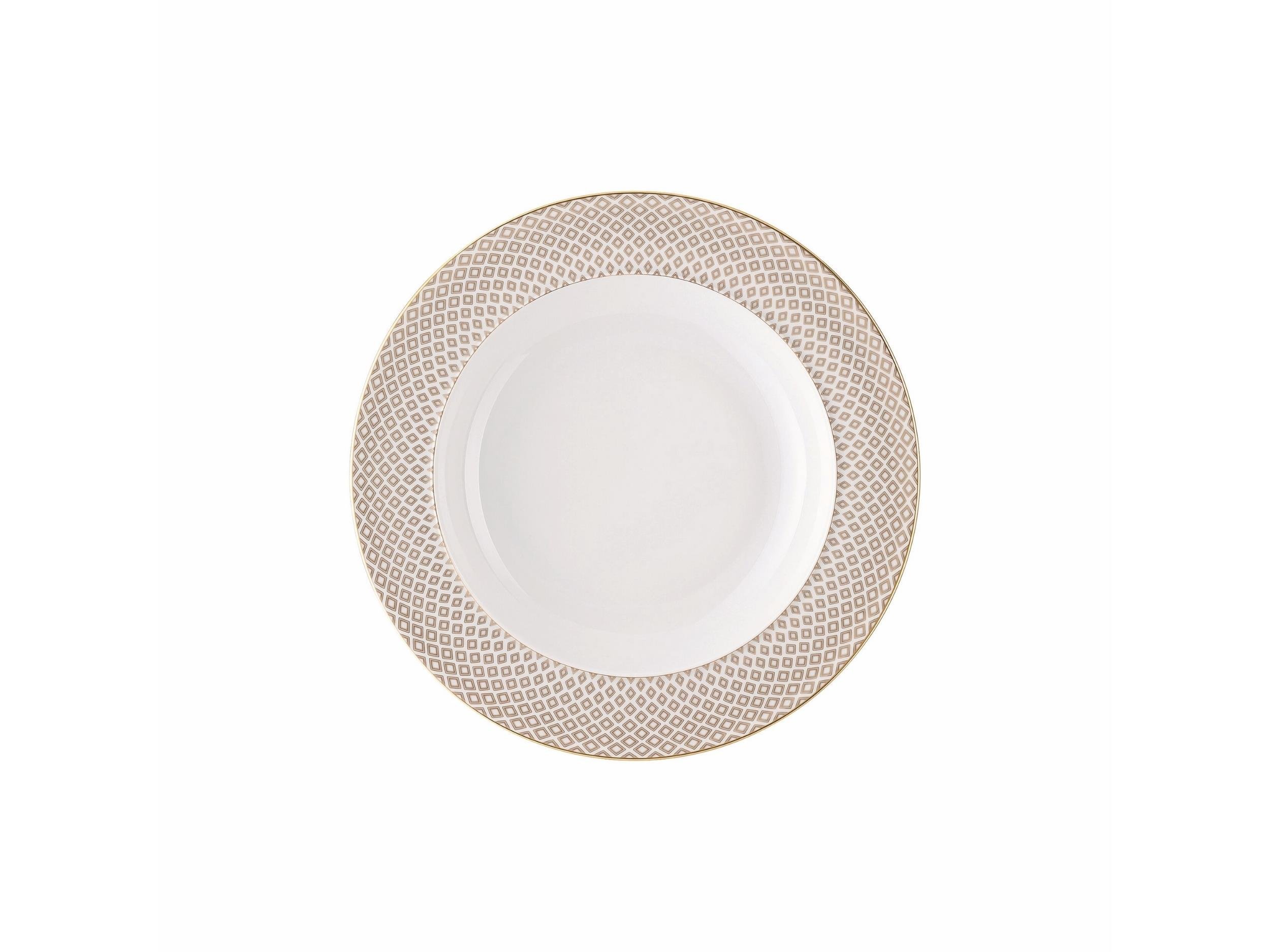 Çukur Tabak 22 cm Carreau Beige