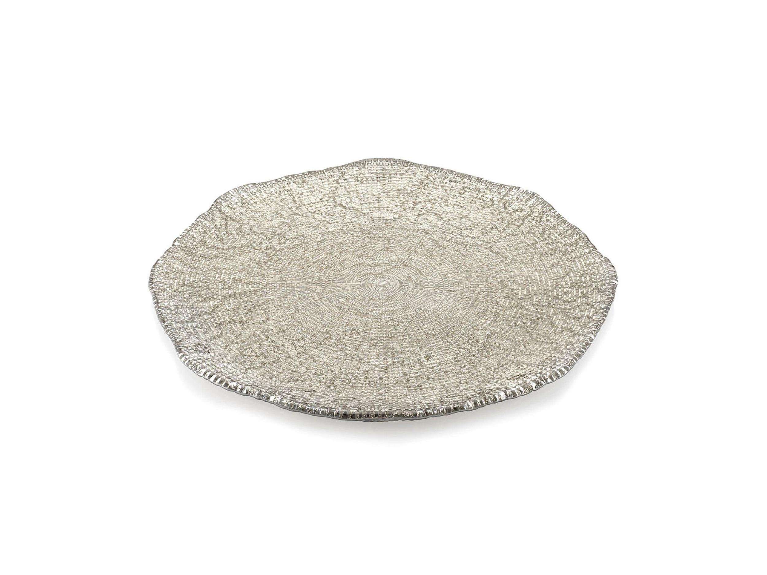 Diamante Sunum Tabağı Bej 37 cm