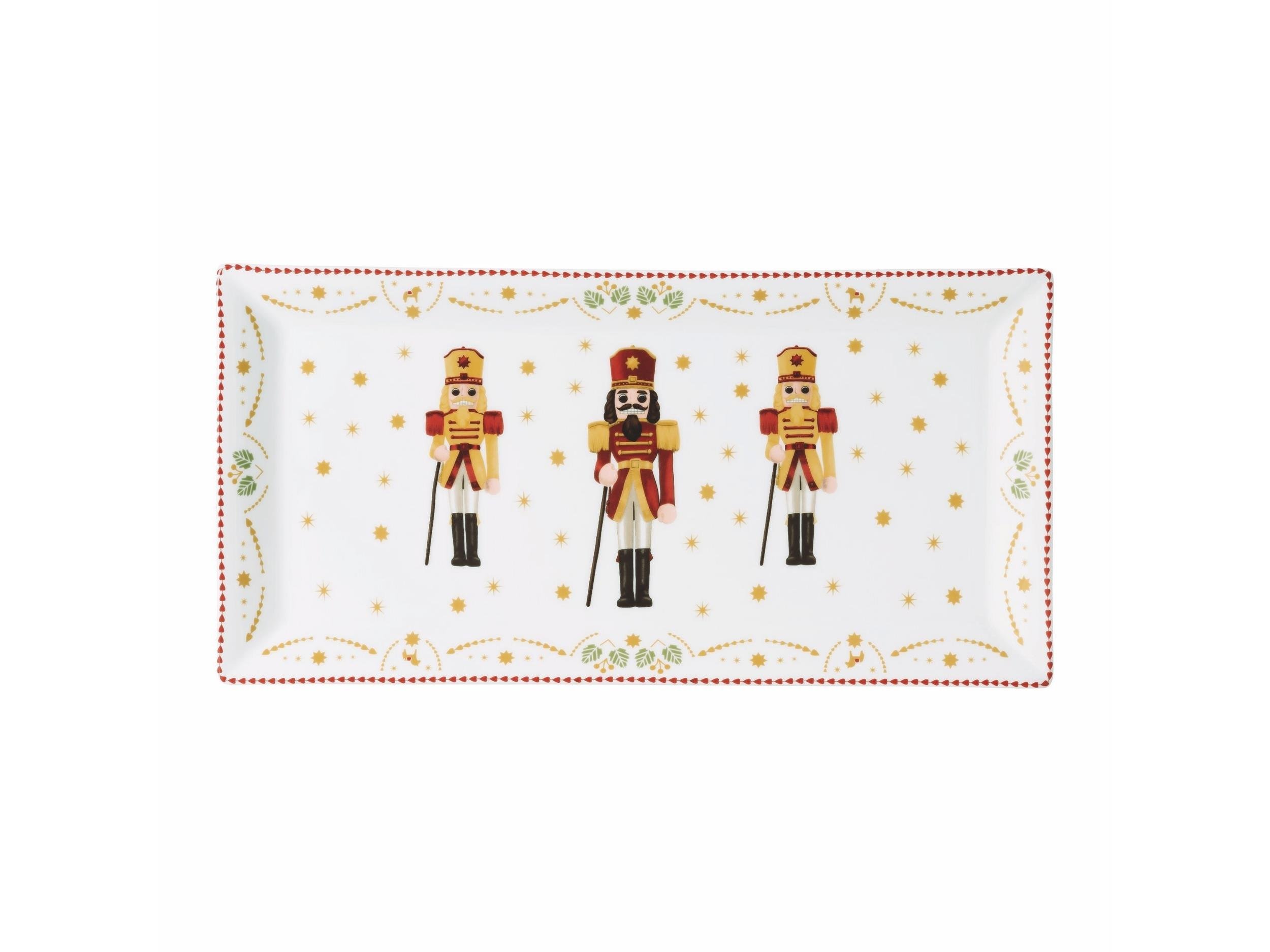 Dikdörtgen Servis 36 cm Christmas Love