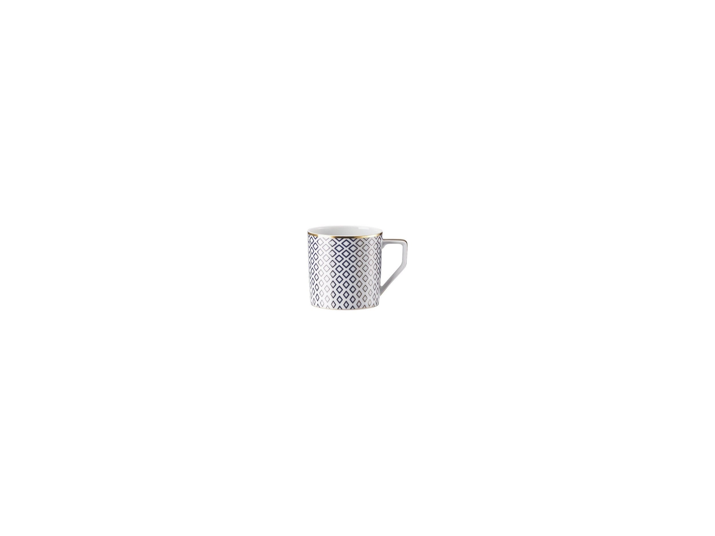 Espresso Fincan-Tabak Carreau Blue