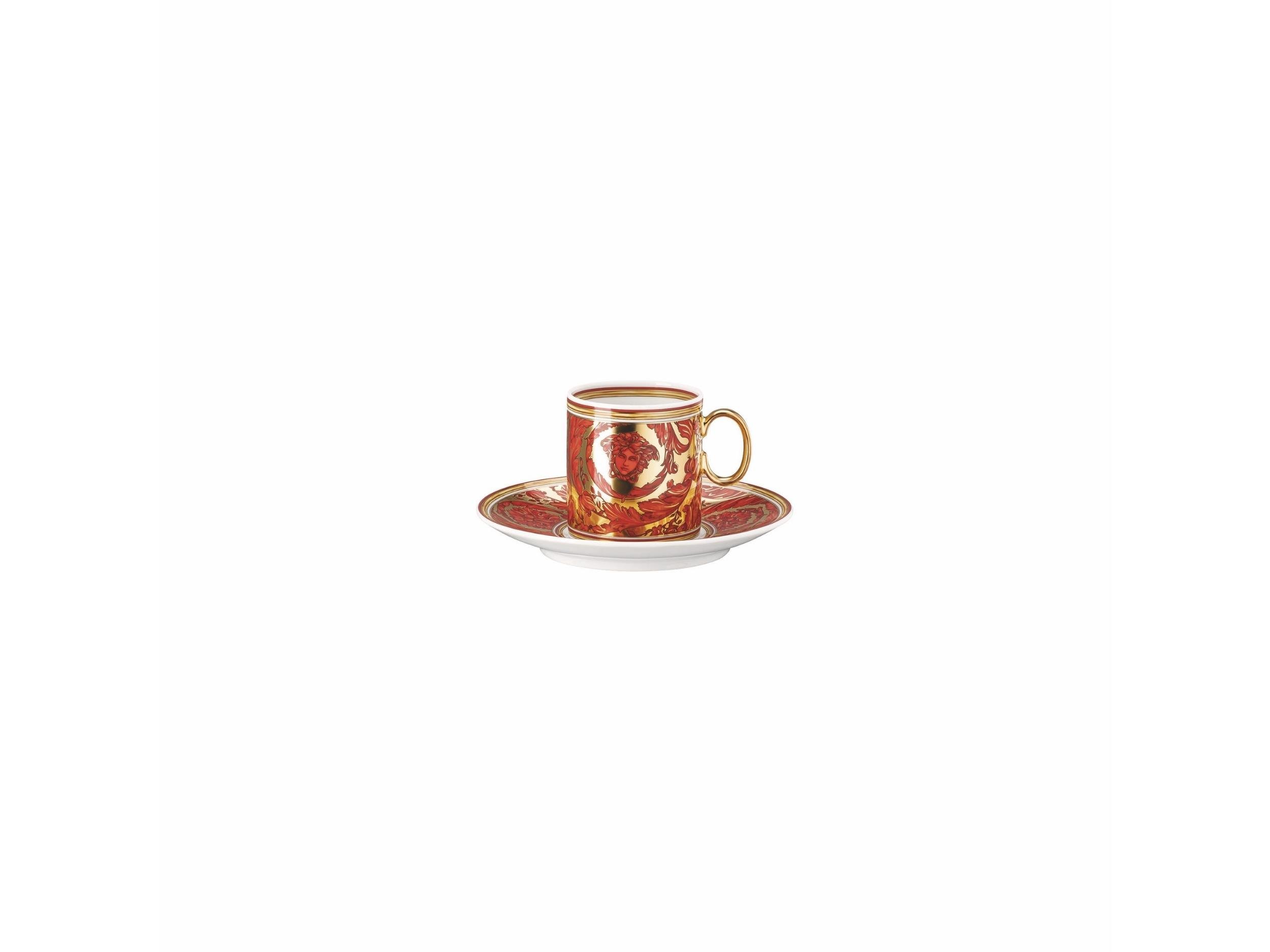 Espresso Fincan-Tabak Medusa Garland Red