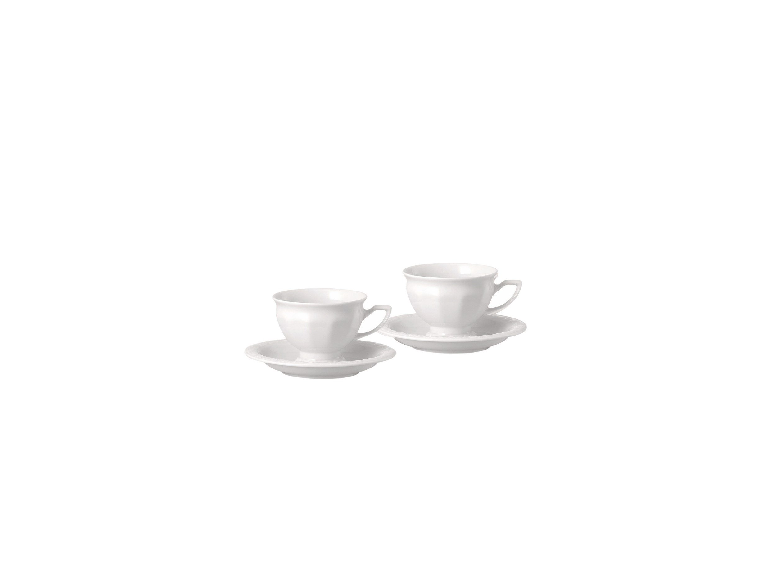 Espresso Set 4 Parça Maria White