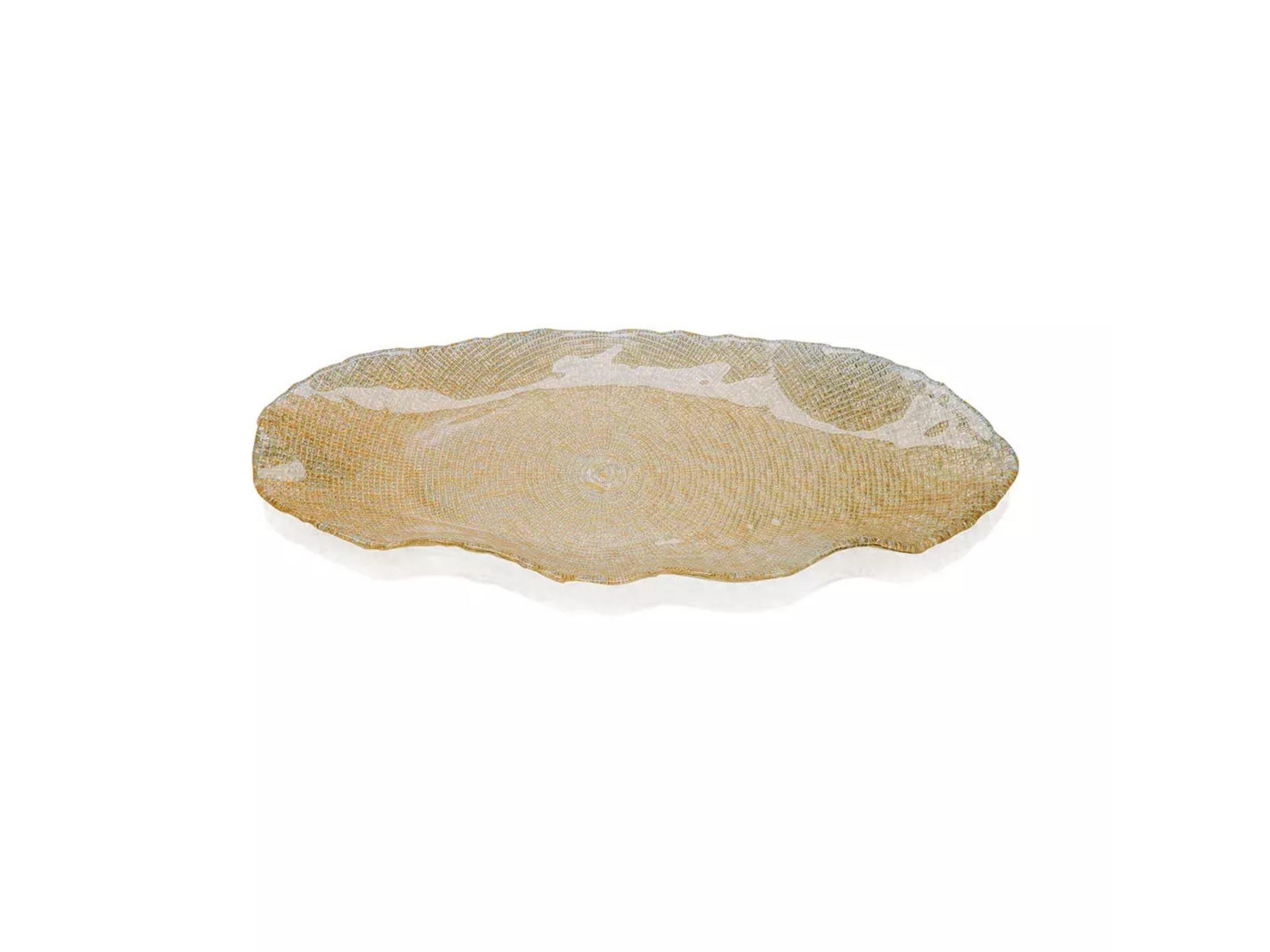 Folies Oval Servis Gold 52x22,5 cm