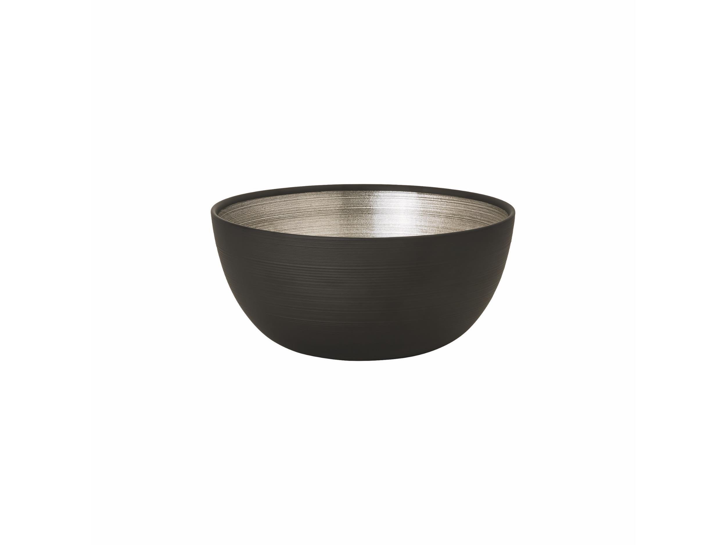 Kase 21 cm Siyah Glass Bowls