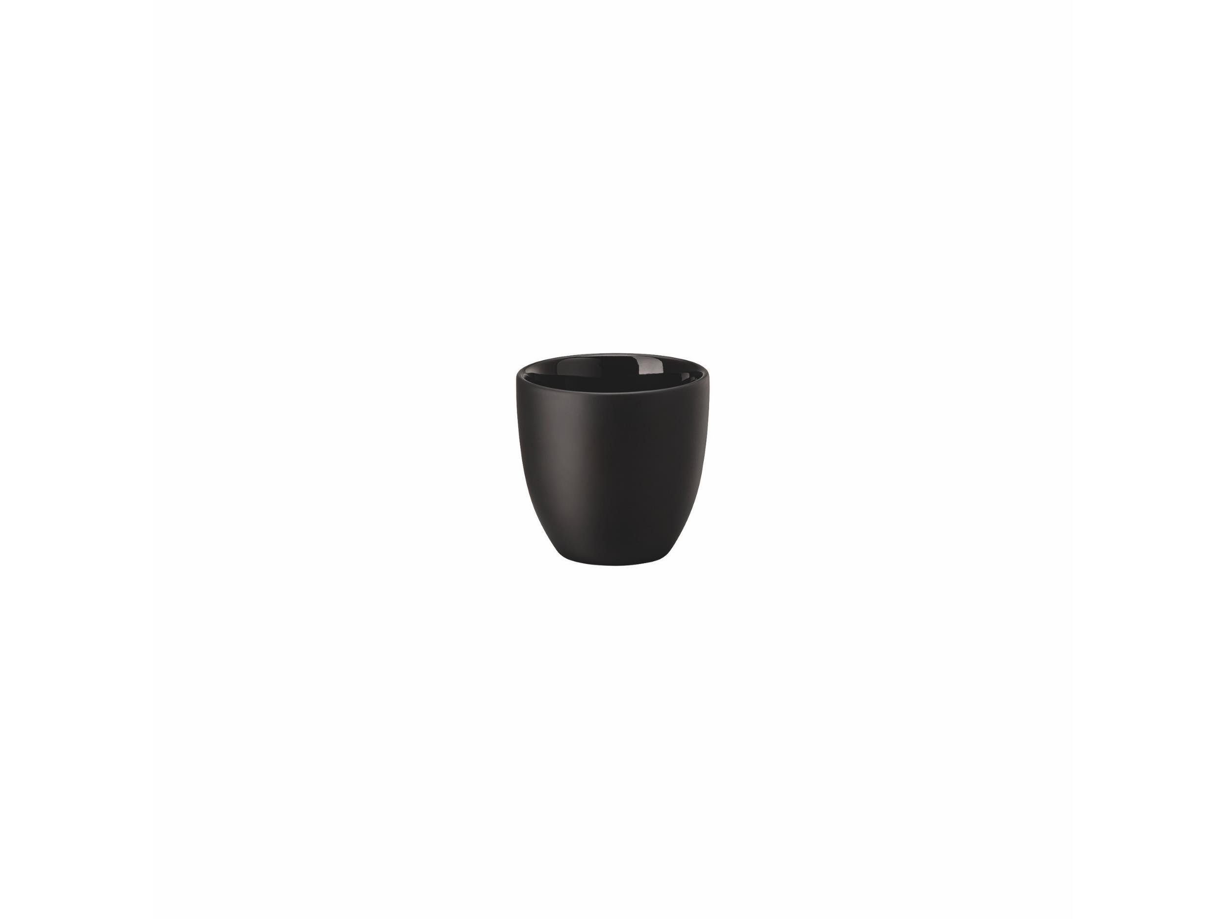 Lungo Fincan Çift Duvar Siyah The Cup+