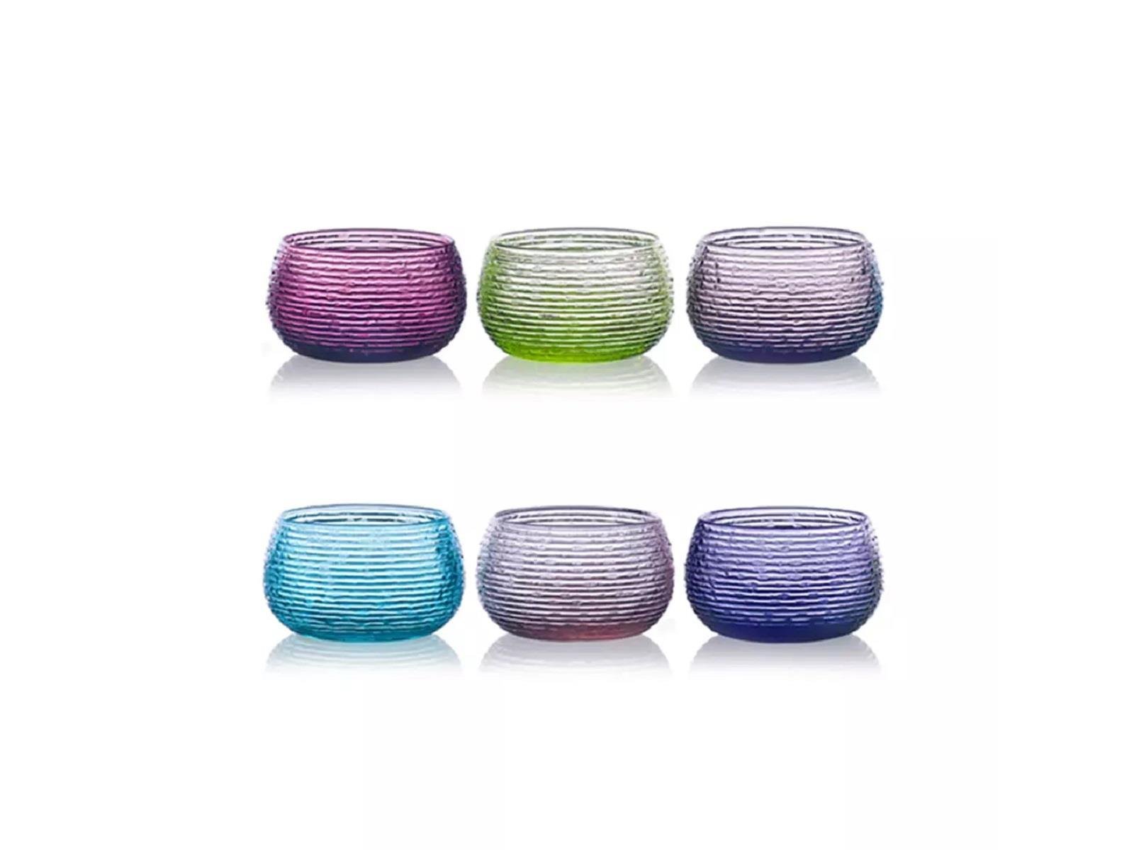 MULTICOLOR 6LI SET KASE 10,5 CM REKLİ