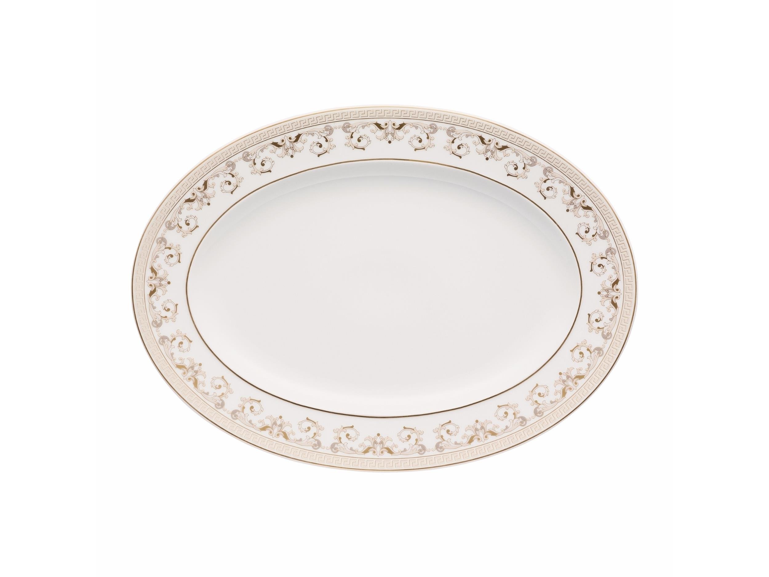 Oval Servis 34 cm Medusa Gala