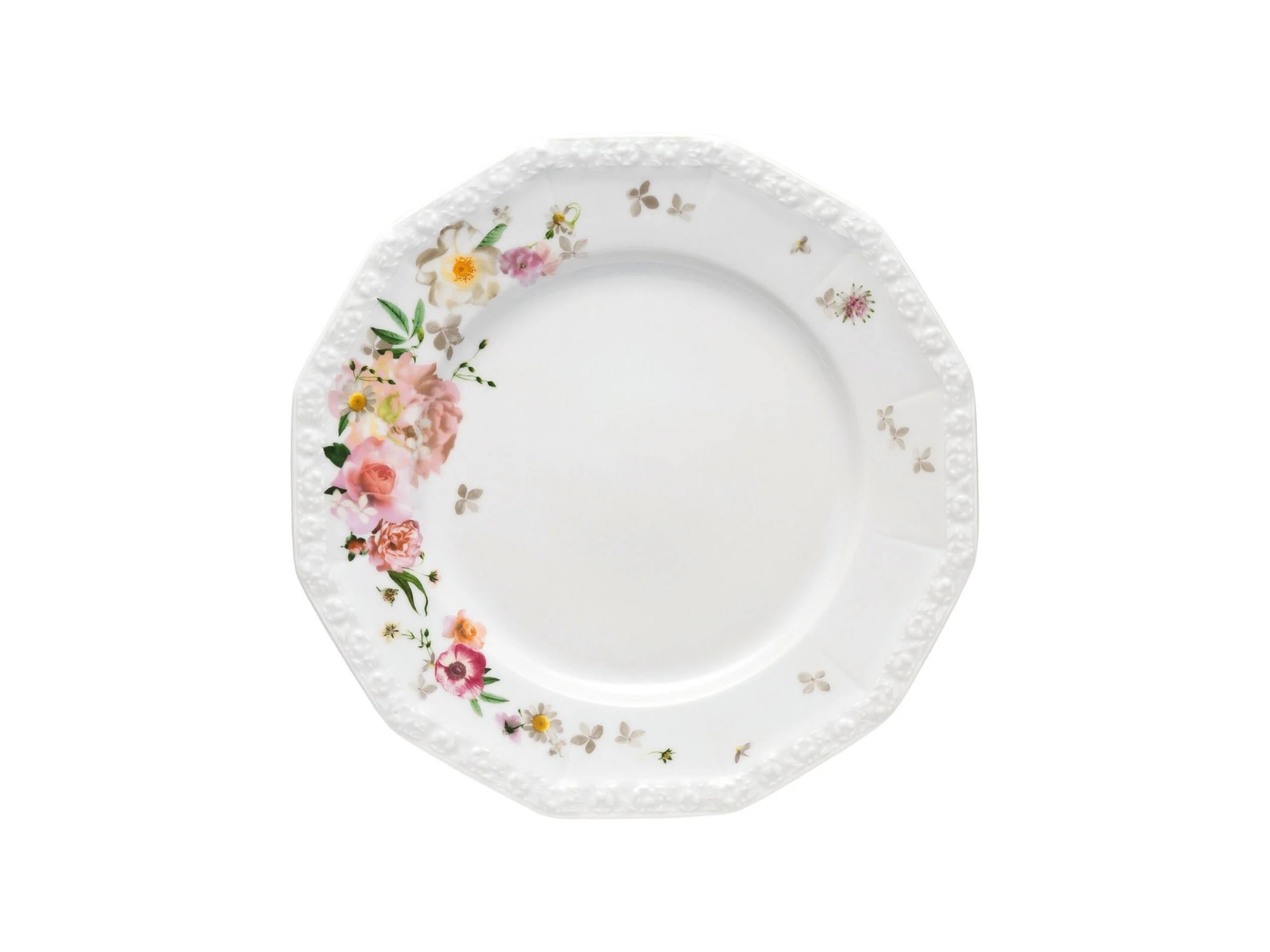 Servis Tabak 26 Cm Maria Pink Rose