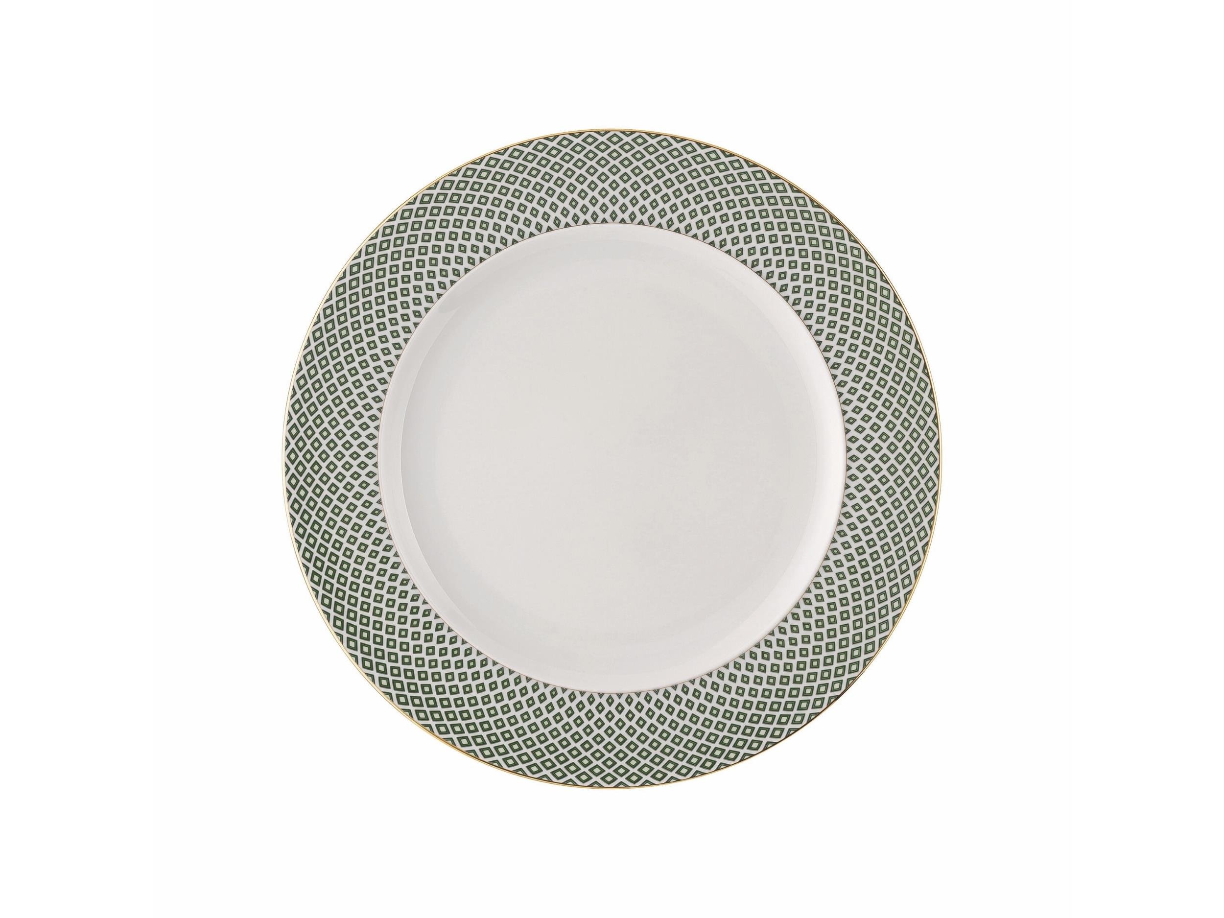 Servis Tabak 27 cm Carreau Vert