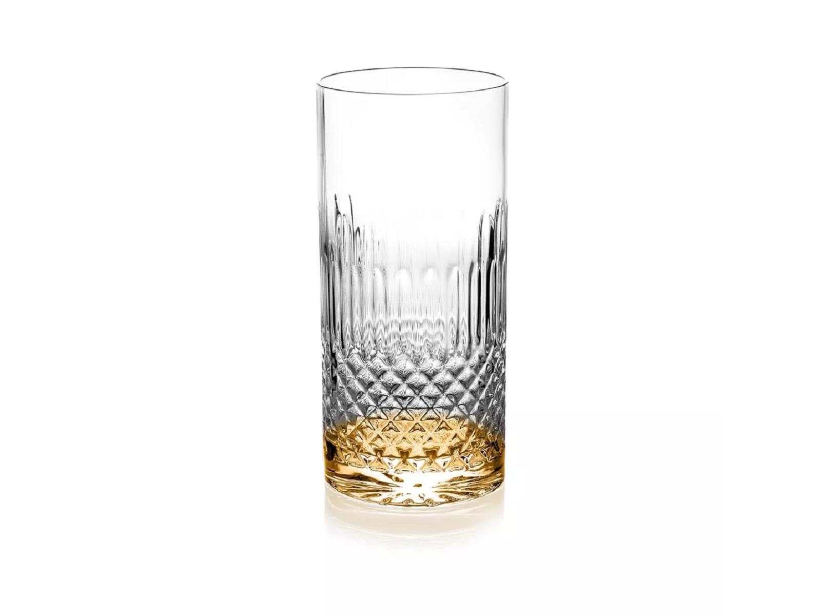 SHAKE STIR 4LU SET AMBER 48 CL MEŞRUBAT BARDAK