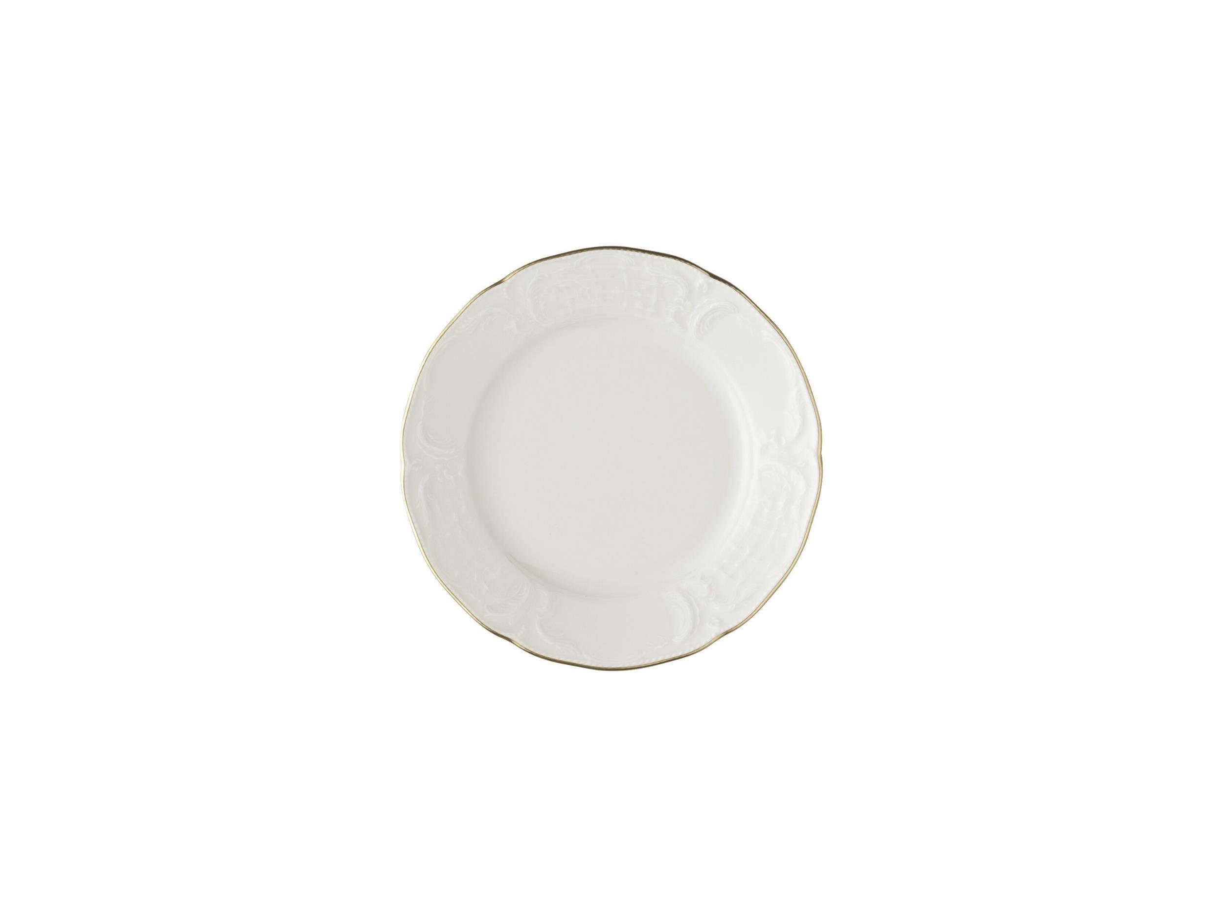 Tatlı Tabak 17 cm Sanssouci Elfenbein Gold