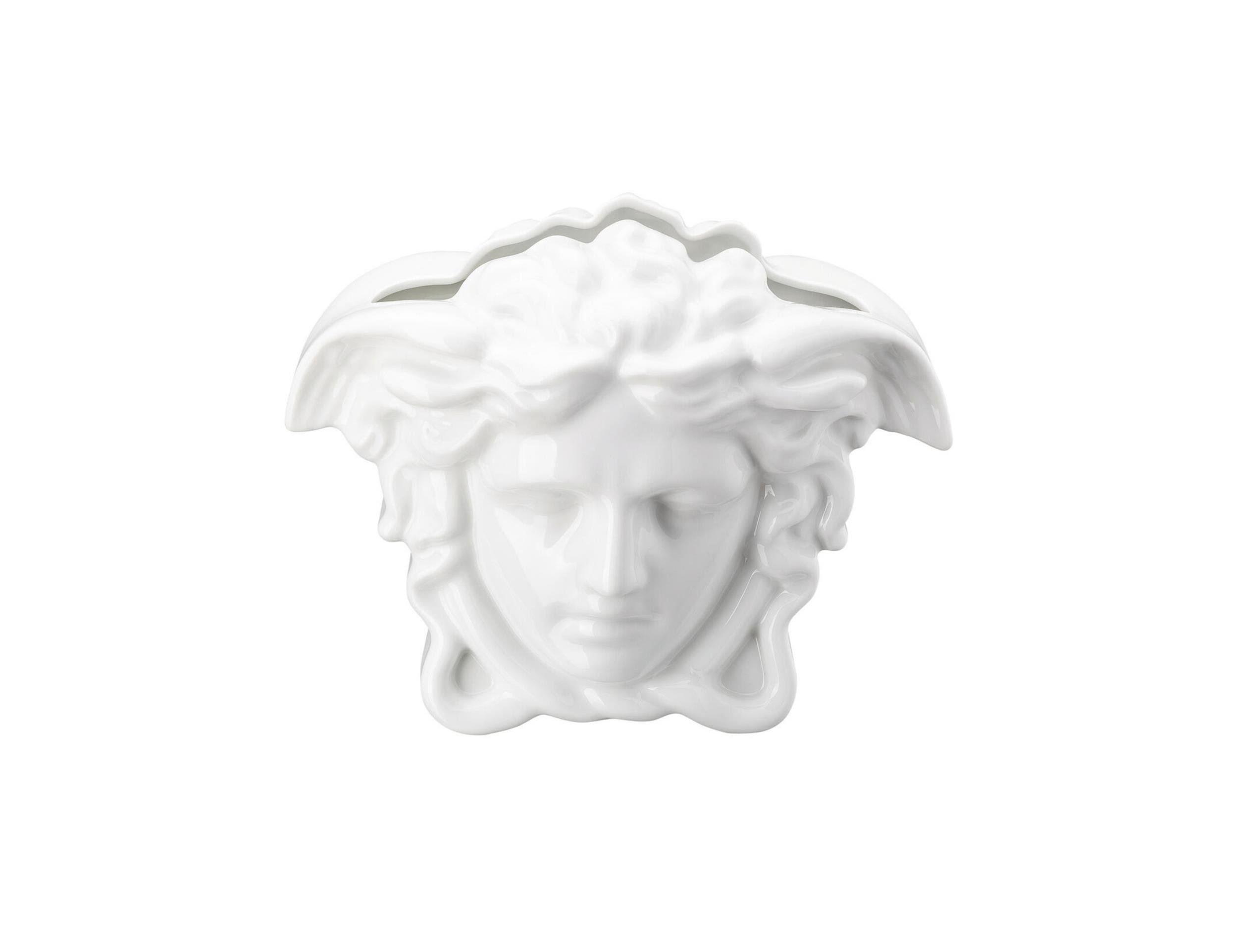 Vazo 21 Cm Medusa Grande White