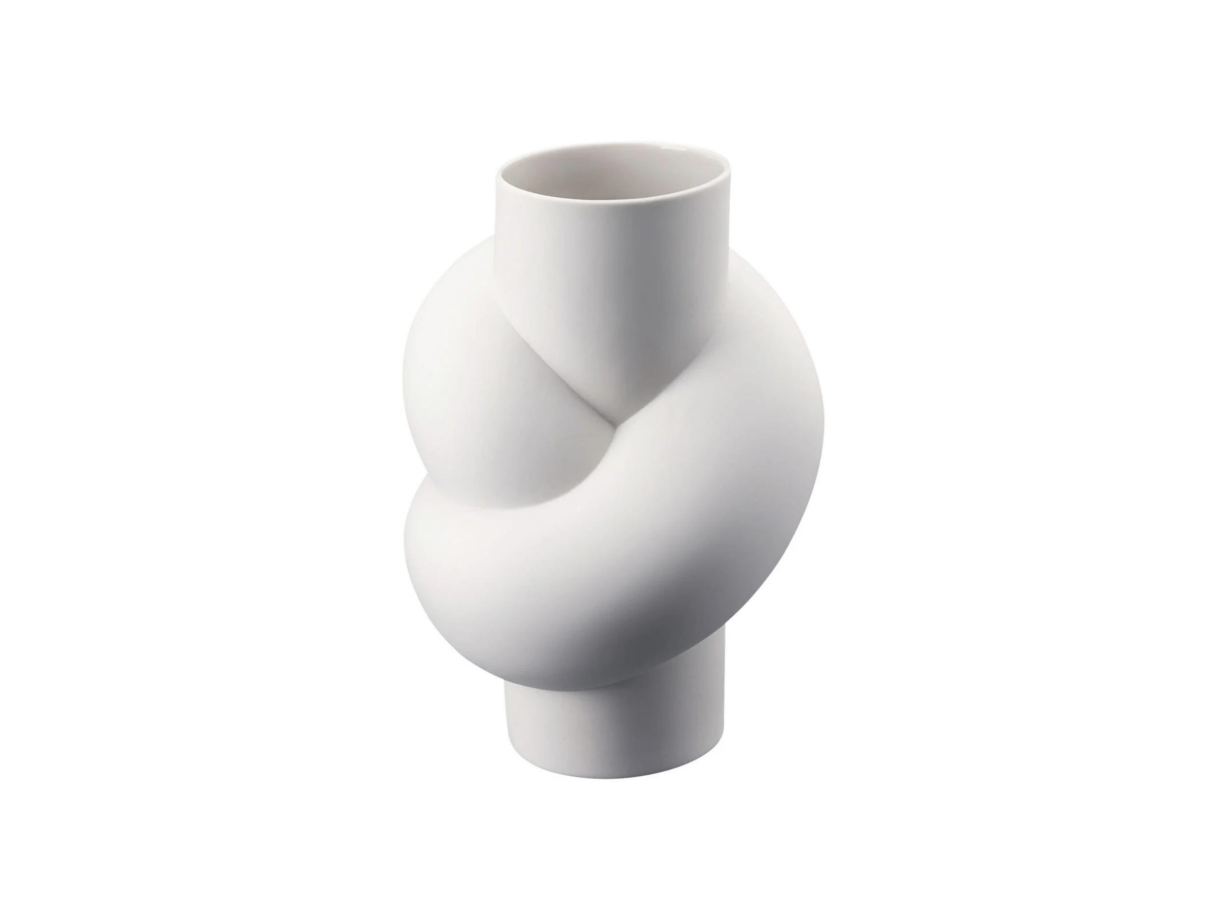 Vazo 25 cm Node White