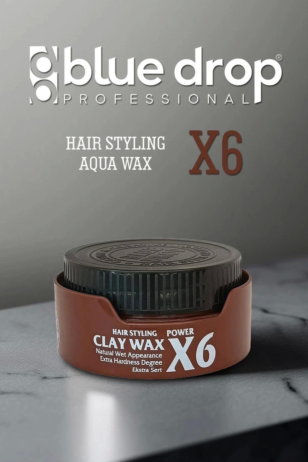 Clay Wax Hair Wax Power X6 Kahve 150 ml