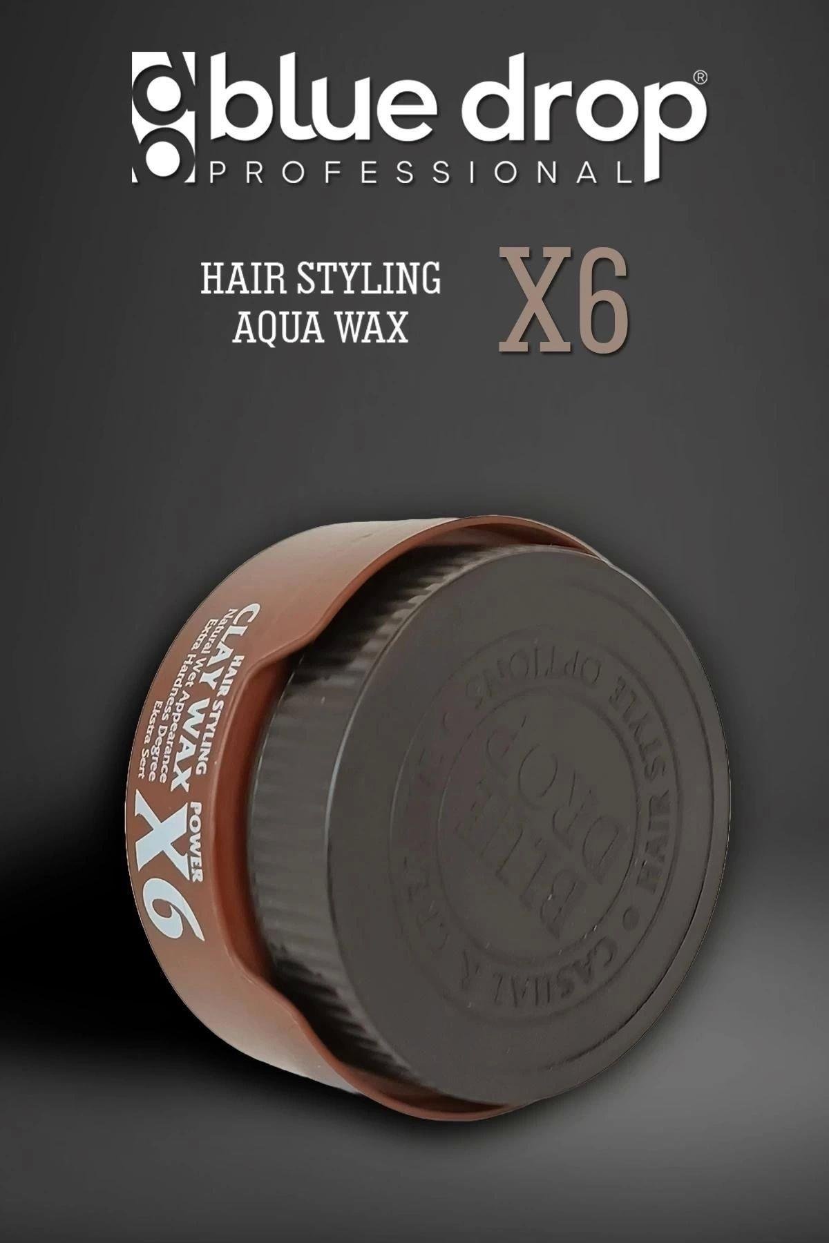 Clay Wax Hair Wax Power X6 Kahve 150 ml