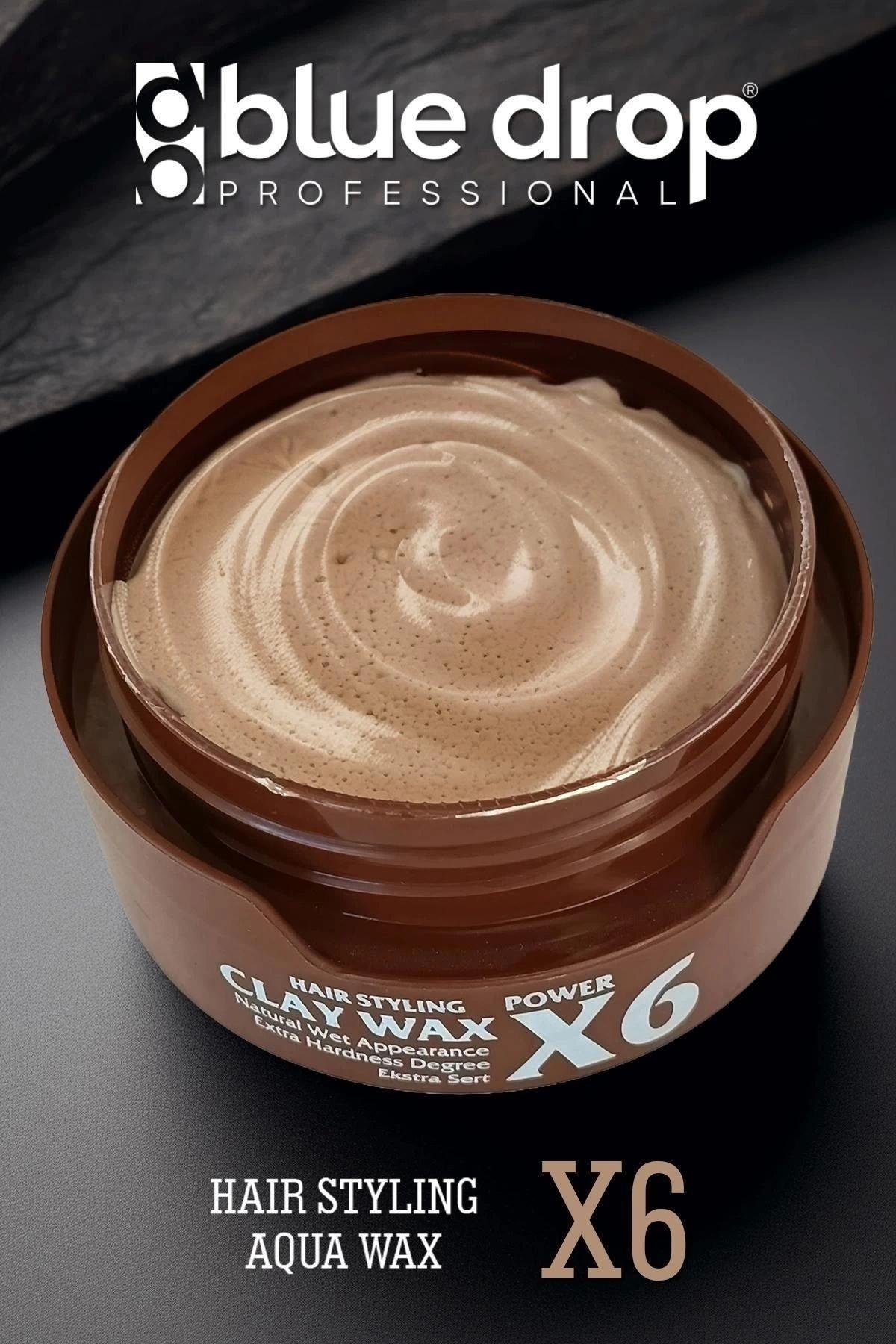 Clay Wax Hair Wax Power X6 Kahve 150 ml